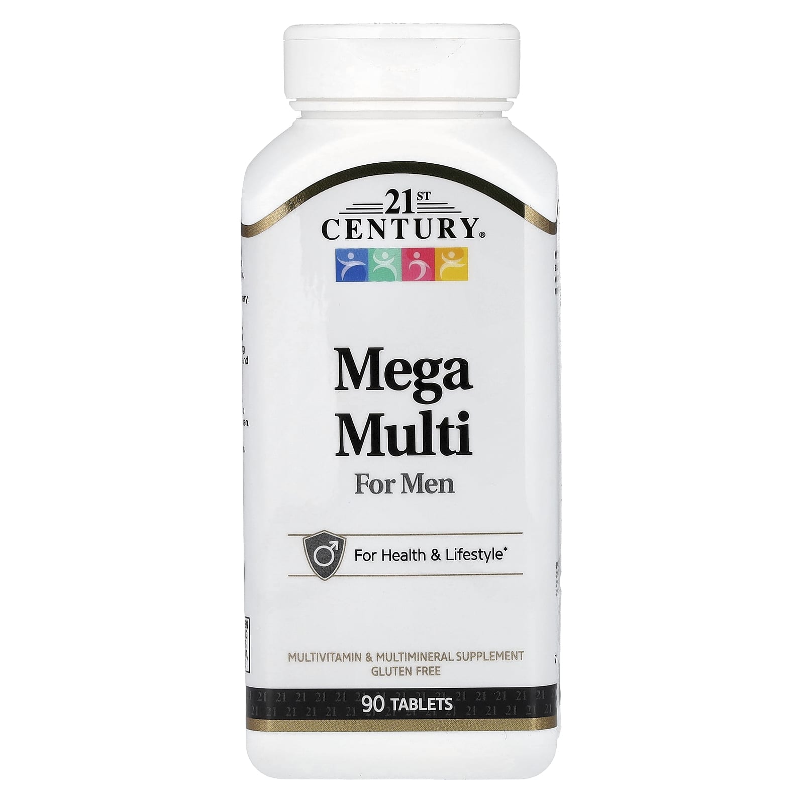 21st Century Mega Multi For Men – 90 comprimés — Tunisie