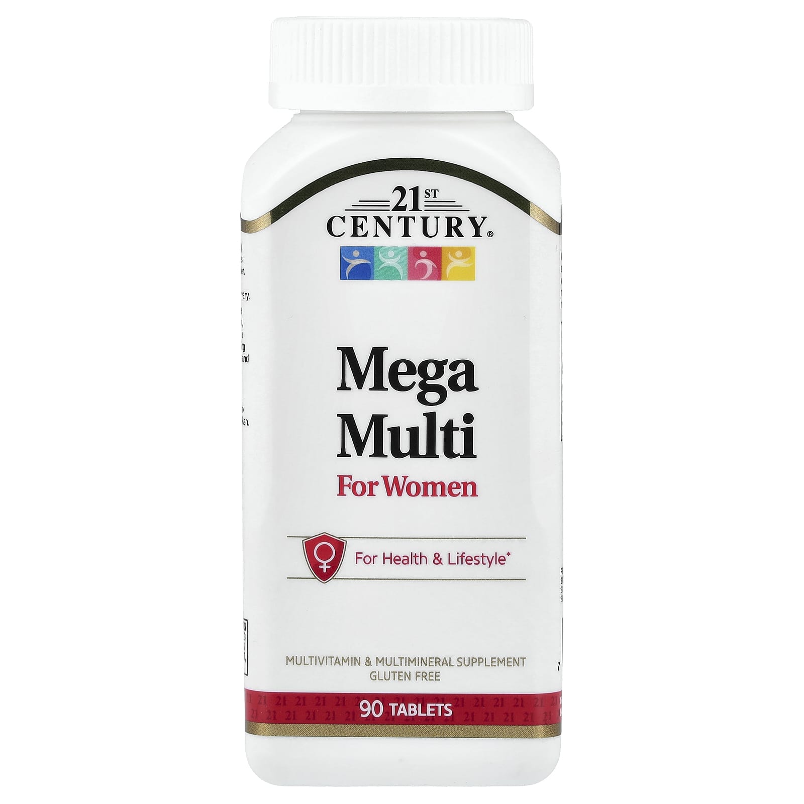 21st Century Mega Multi for Women – 90 comprimés — Tunisie