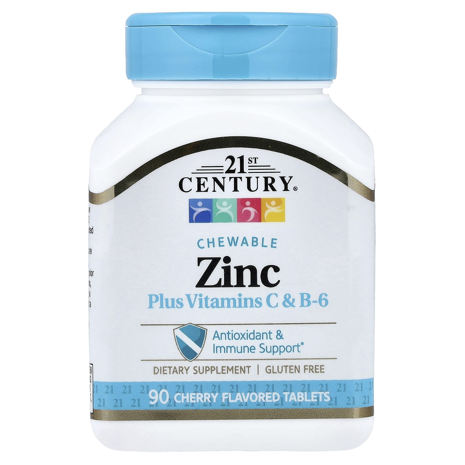21st Century Zinc Plus Vitamins C & B-6, Chewable – Cherry – 90 comprimés — Tunisie