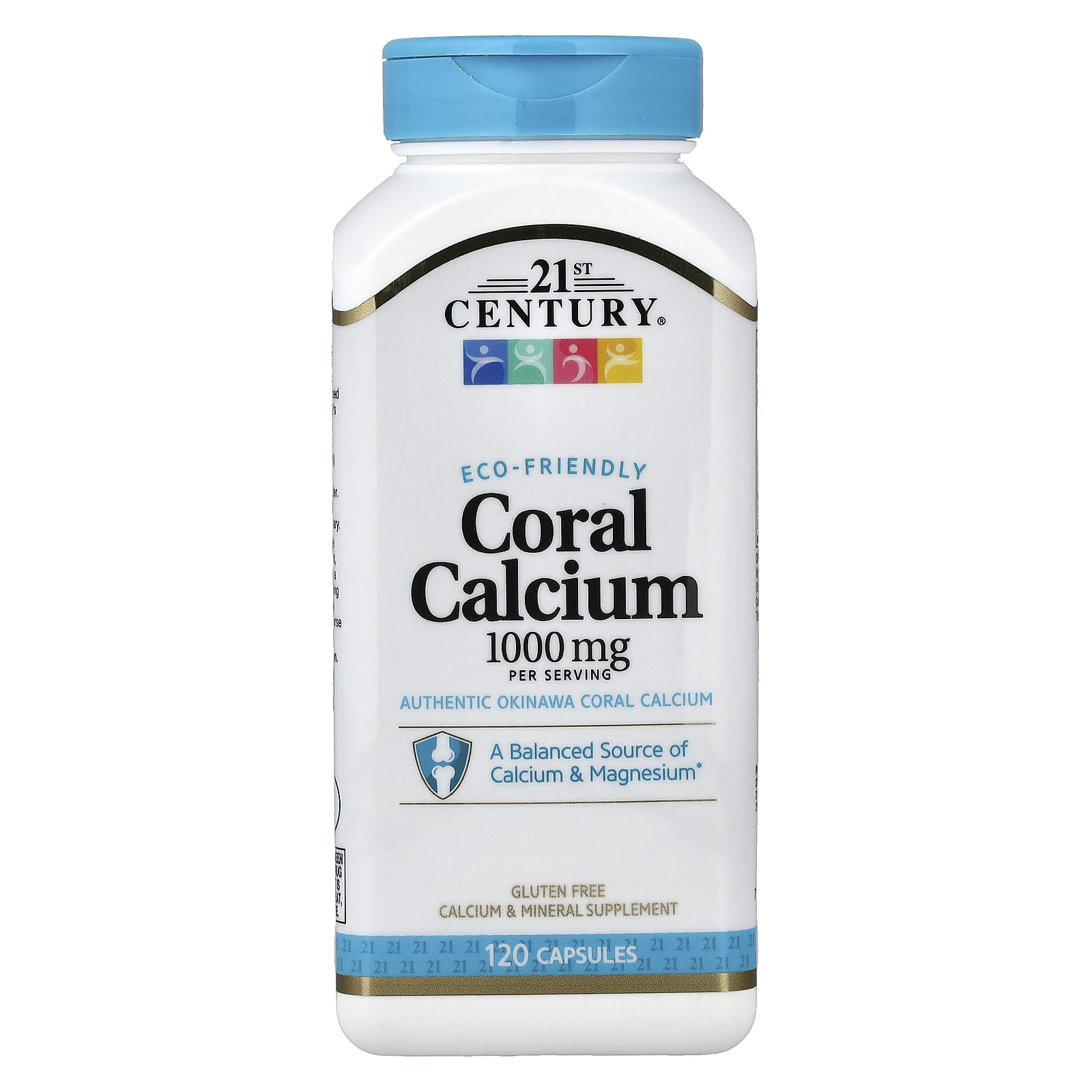 21st Century Coral Calcium – 120 gélules — Tunisie