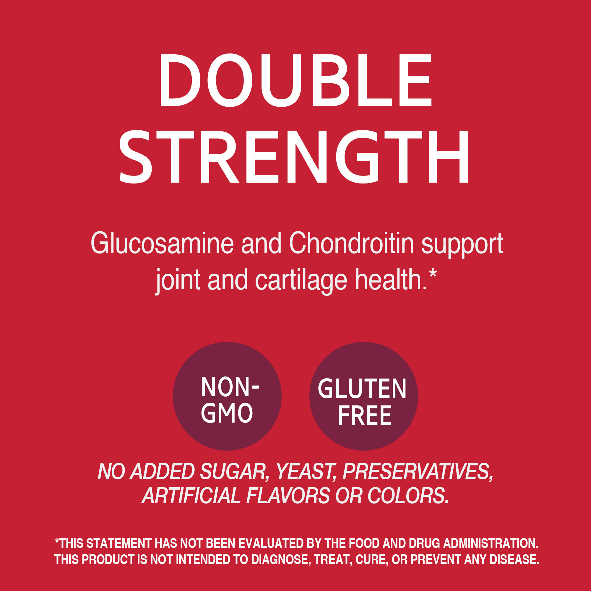 21st Century Glucosamine Chondroitin, 210 Easy to Swallow Capsules — étiquette 4