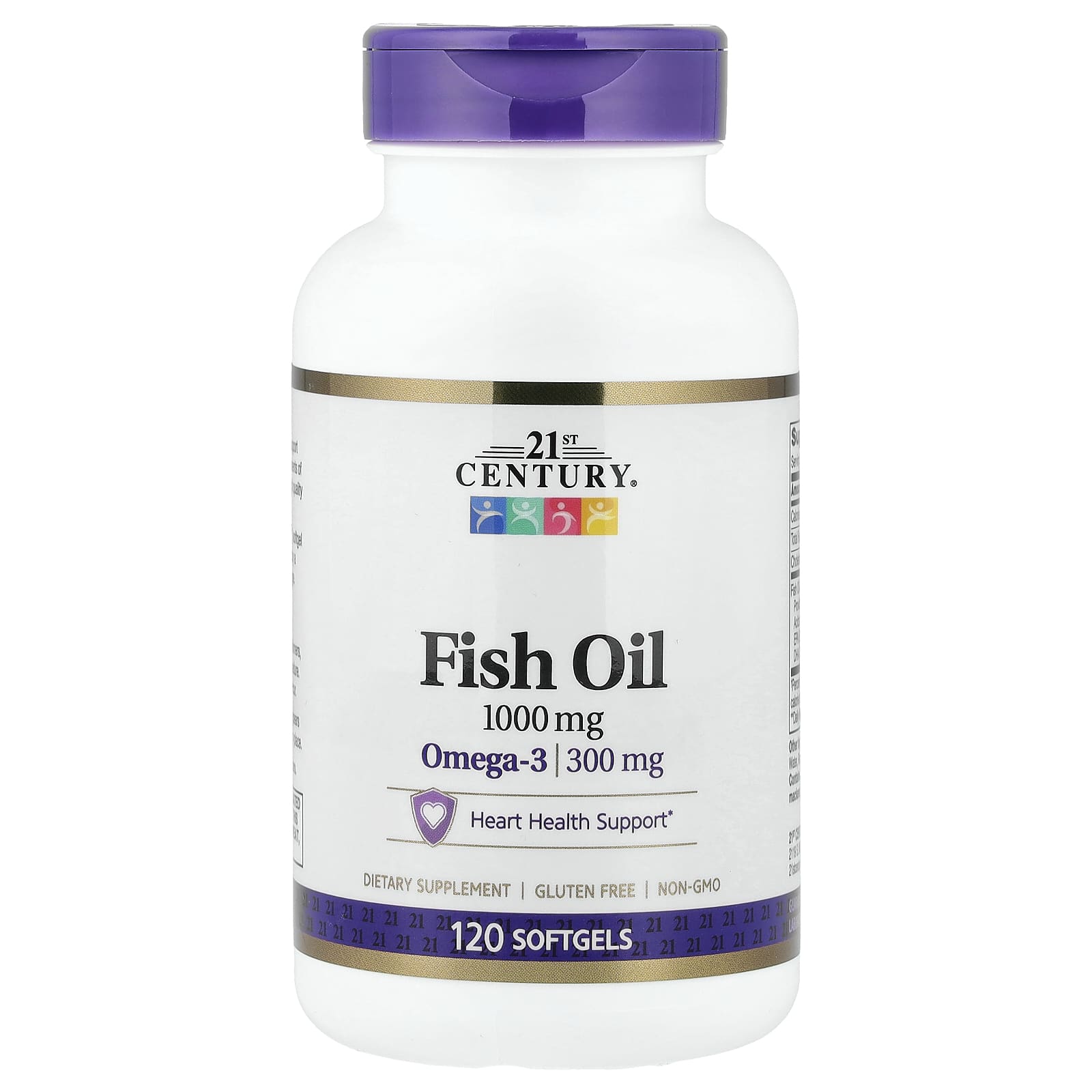 21st Century Fish Oil – 120 capsules molles — Tunisie