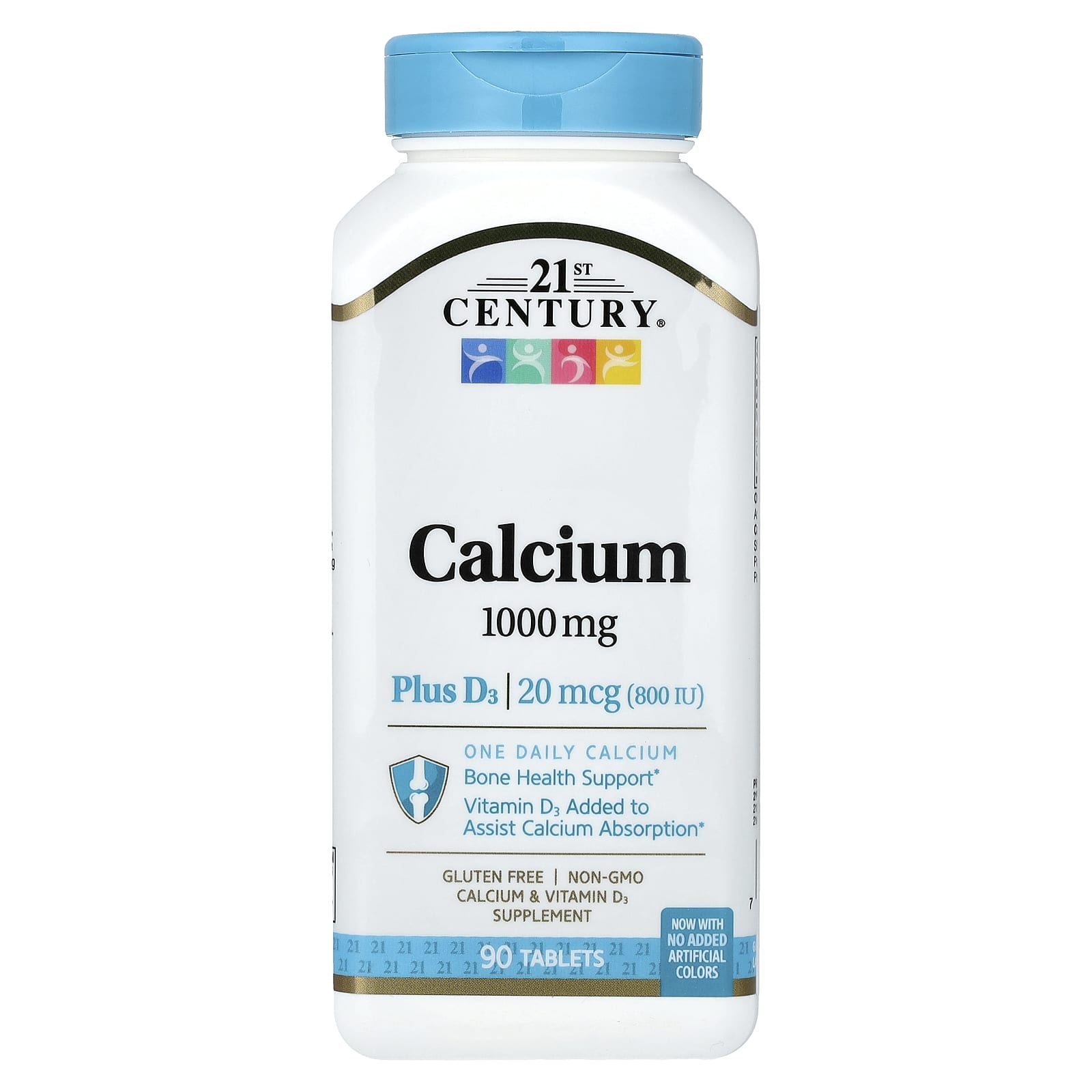21st Century Calcium Plus D3 – 90 comprimés — Tunisie