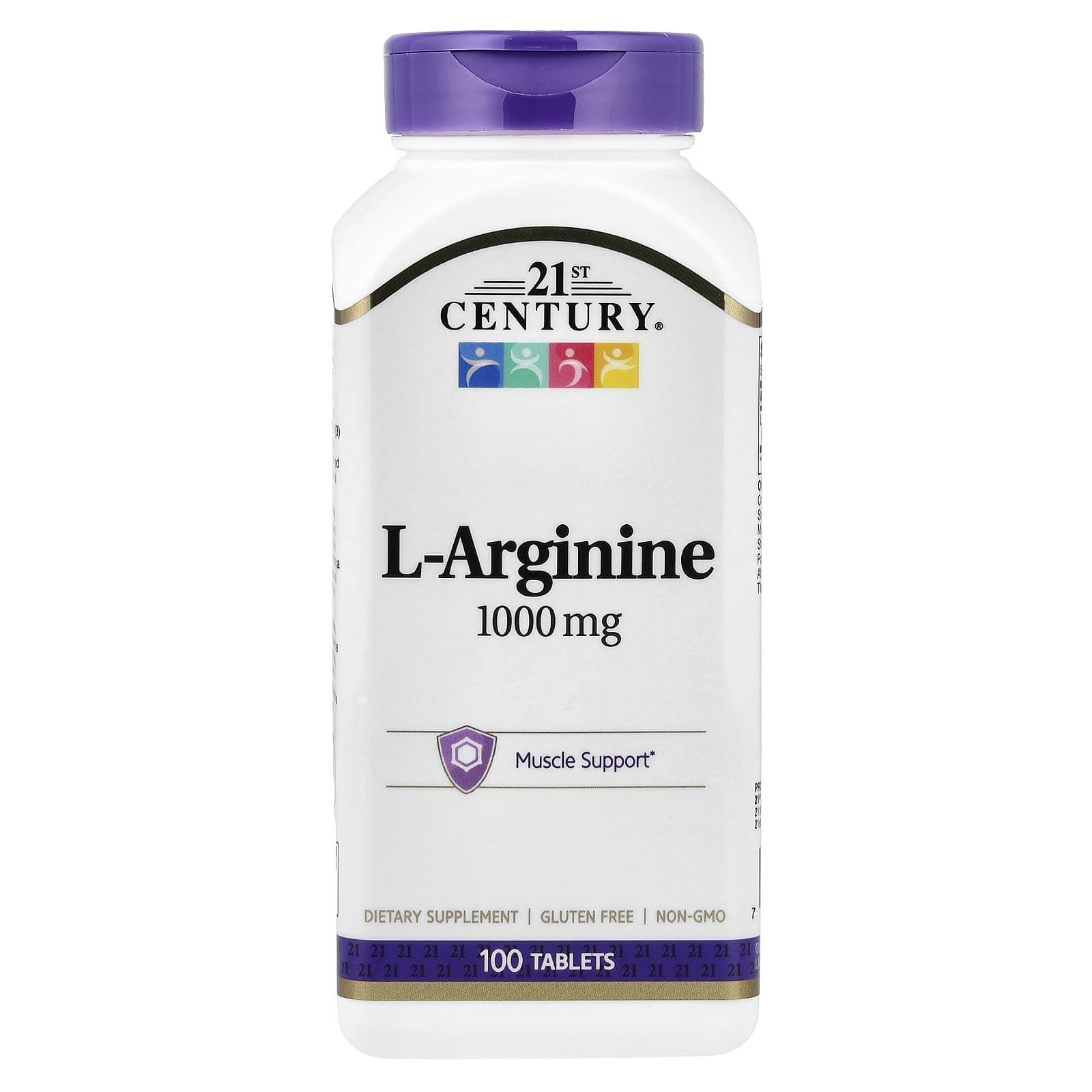 21st Century L-Arginine – 100 comprimés — Tunisie