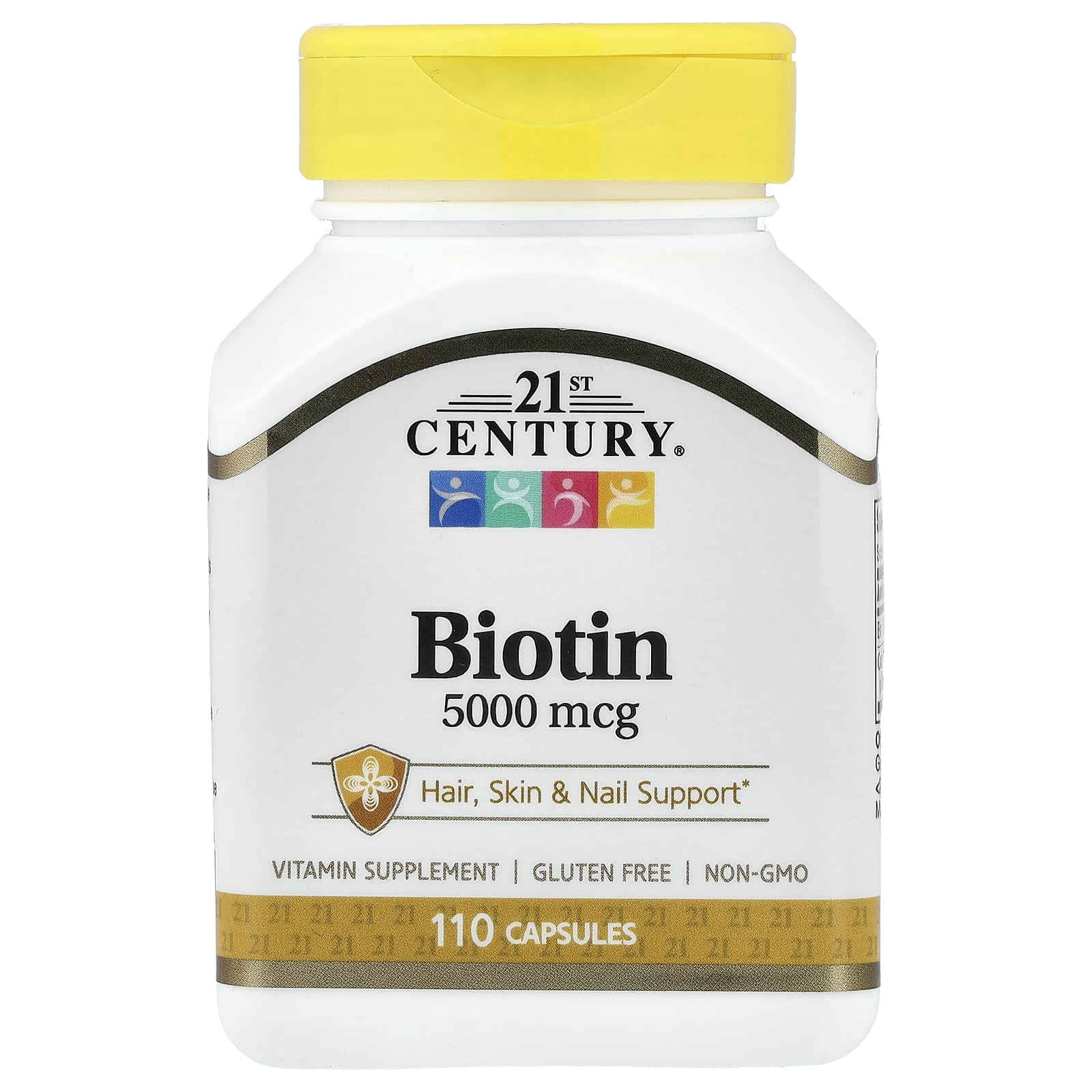 21st Century Biotin – 110 gélules — Tunisie