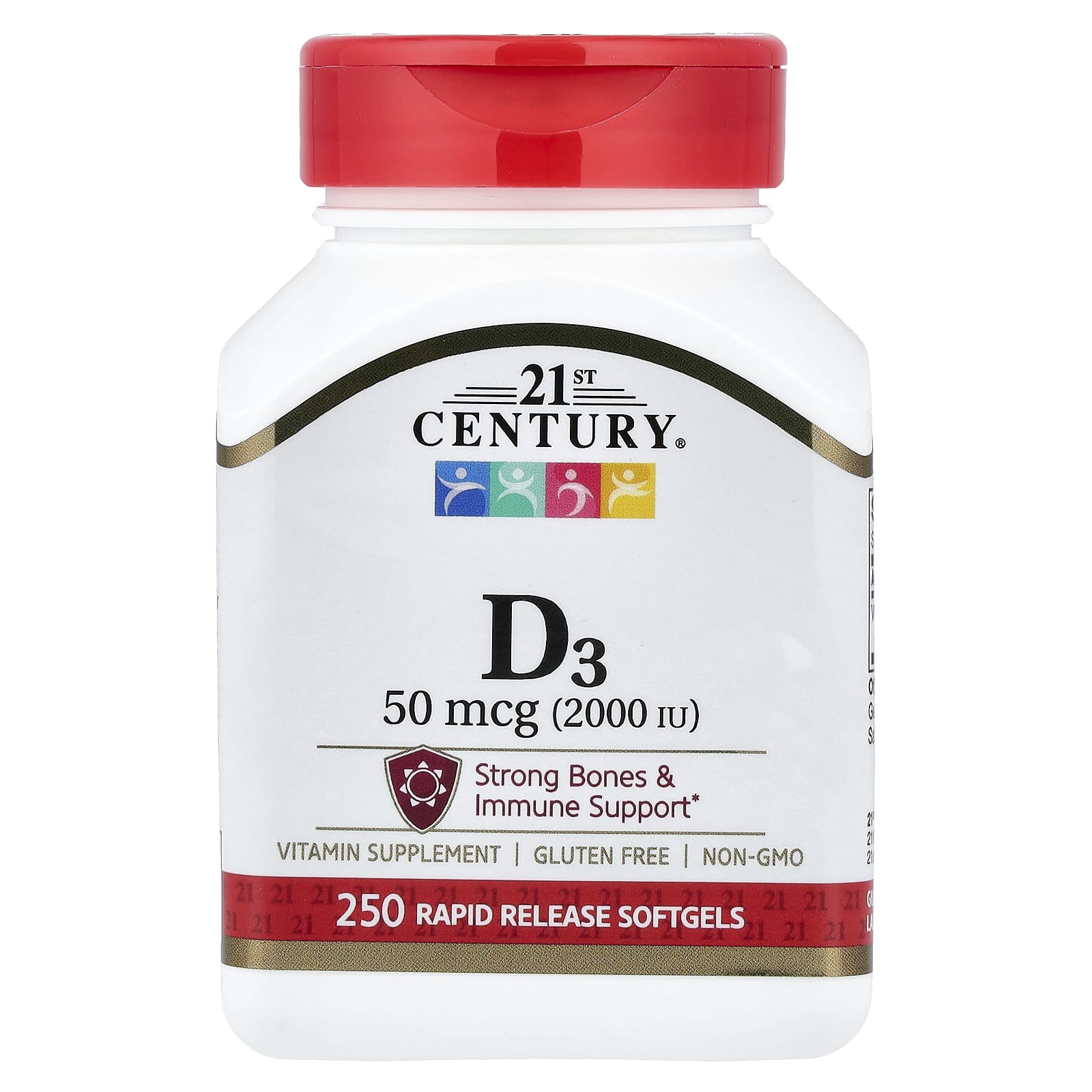 21st Century Vitamin D3 – 50 µg — Tunisie