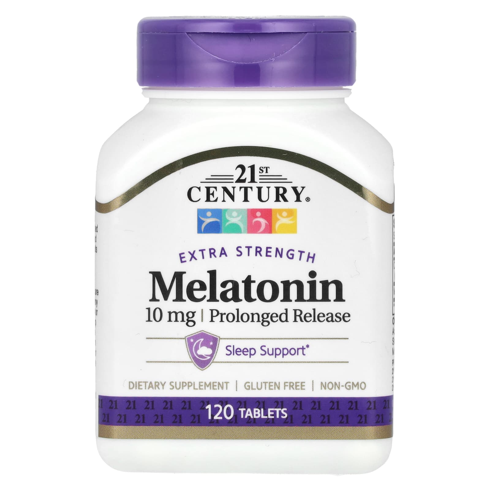 21st Century Melatonin, Prolonged Release – 120 comprimés — Tunisie