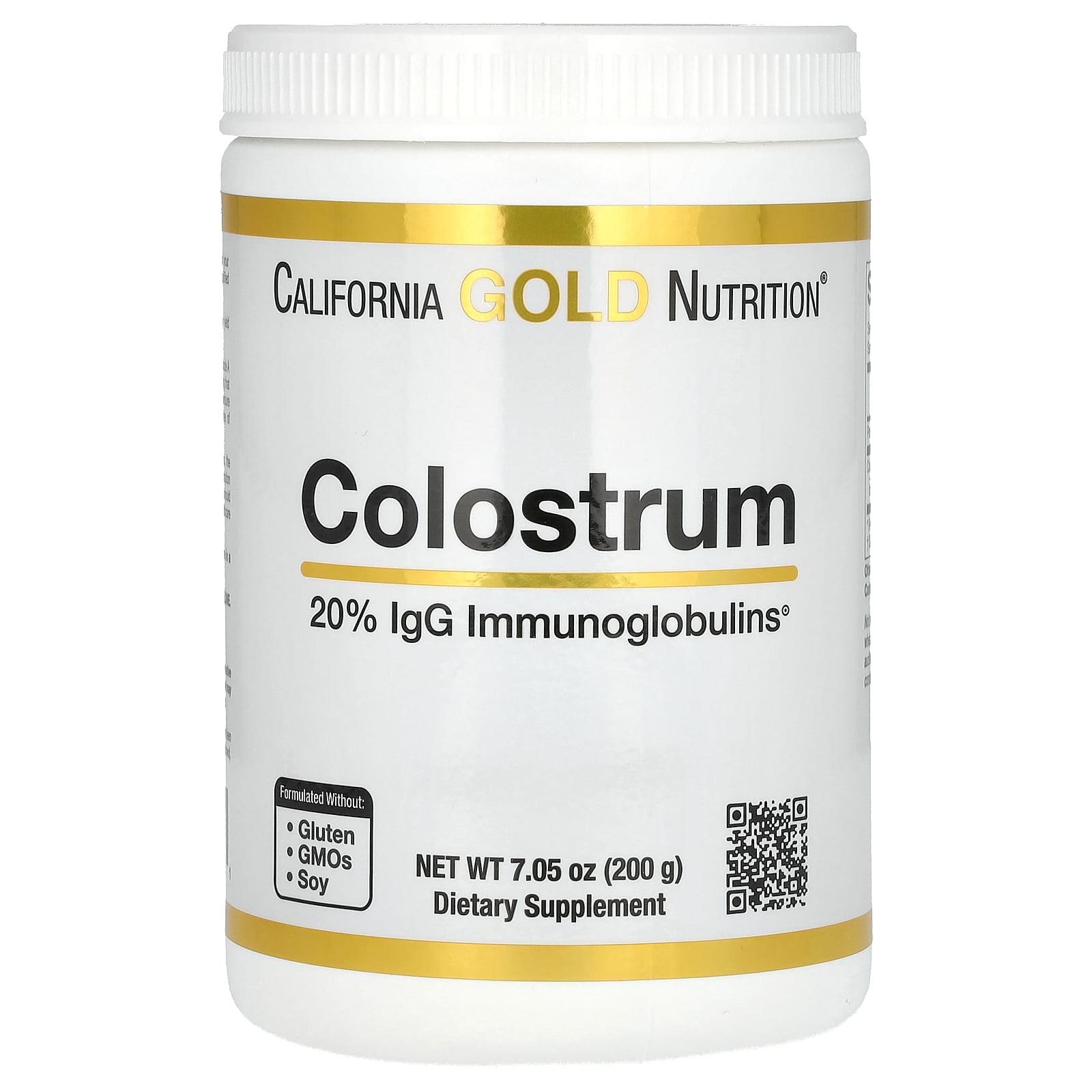 California Gold Nutrition Colostrum – 200 g — Tunisie