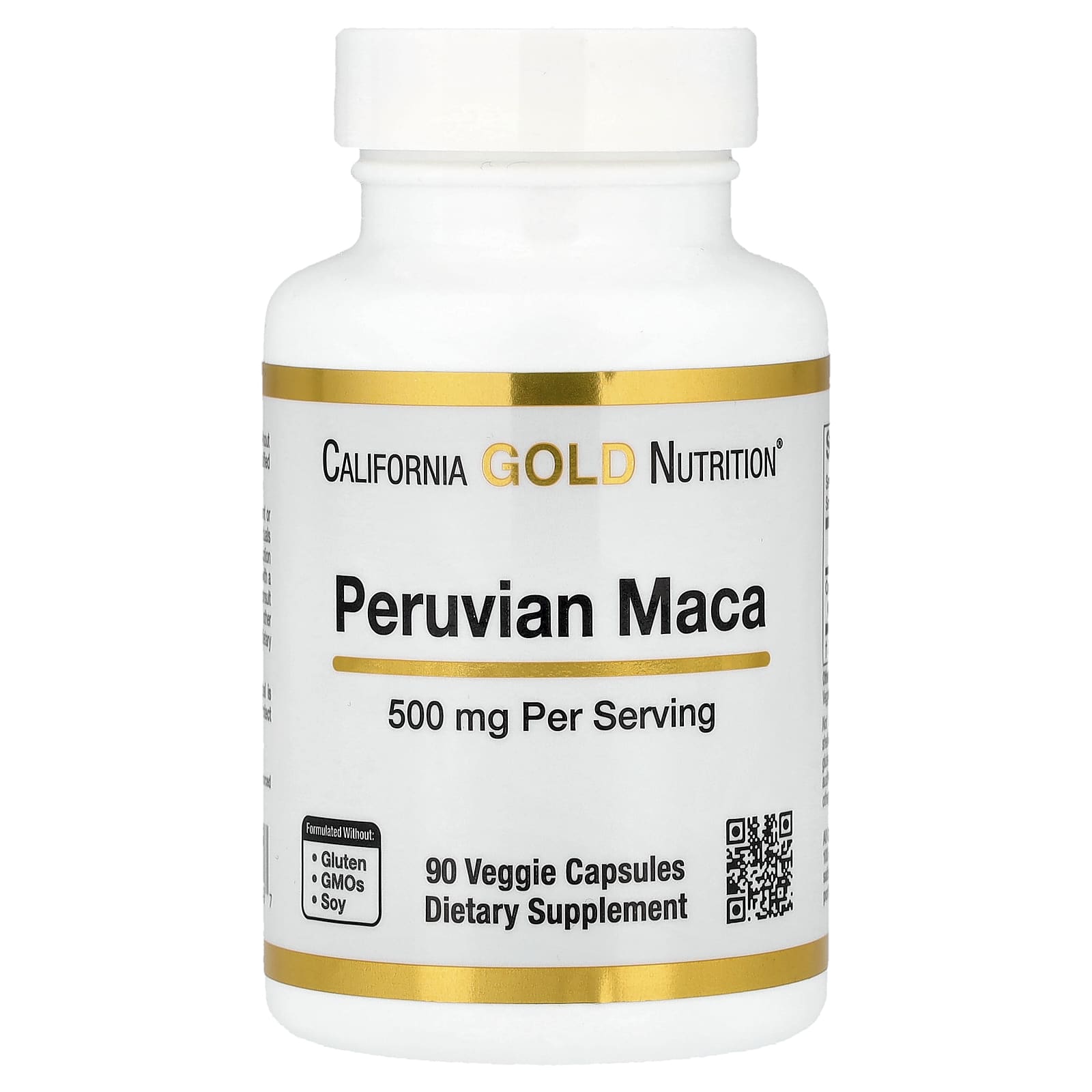 California Gold Nutrition Peruvian Maca – 90 gélules végétales — Tunisie