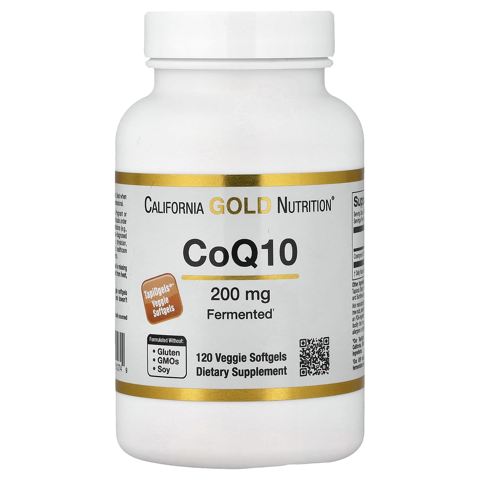 California Gold Nutrition CoQ10 – 200 mg — Tunisie