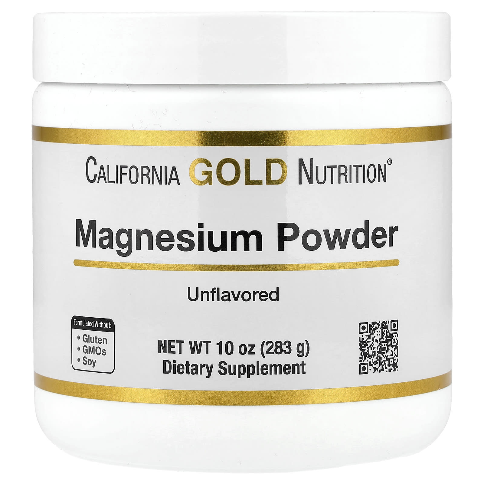 California Gold Nutrition Magnesium Powder Beverage – Sans arôme – 283 g — Tunisie