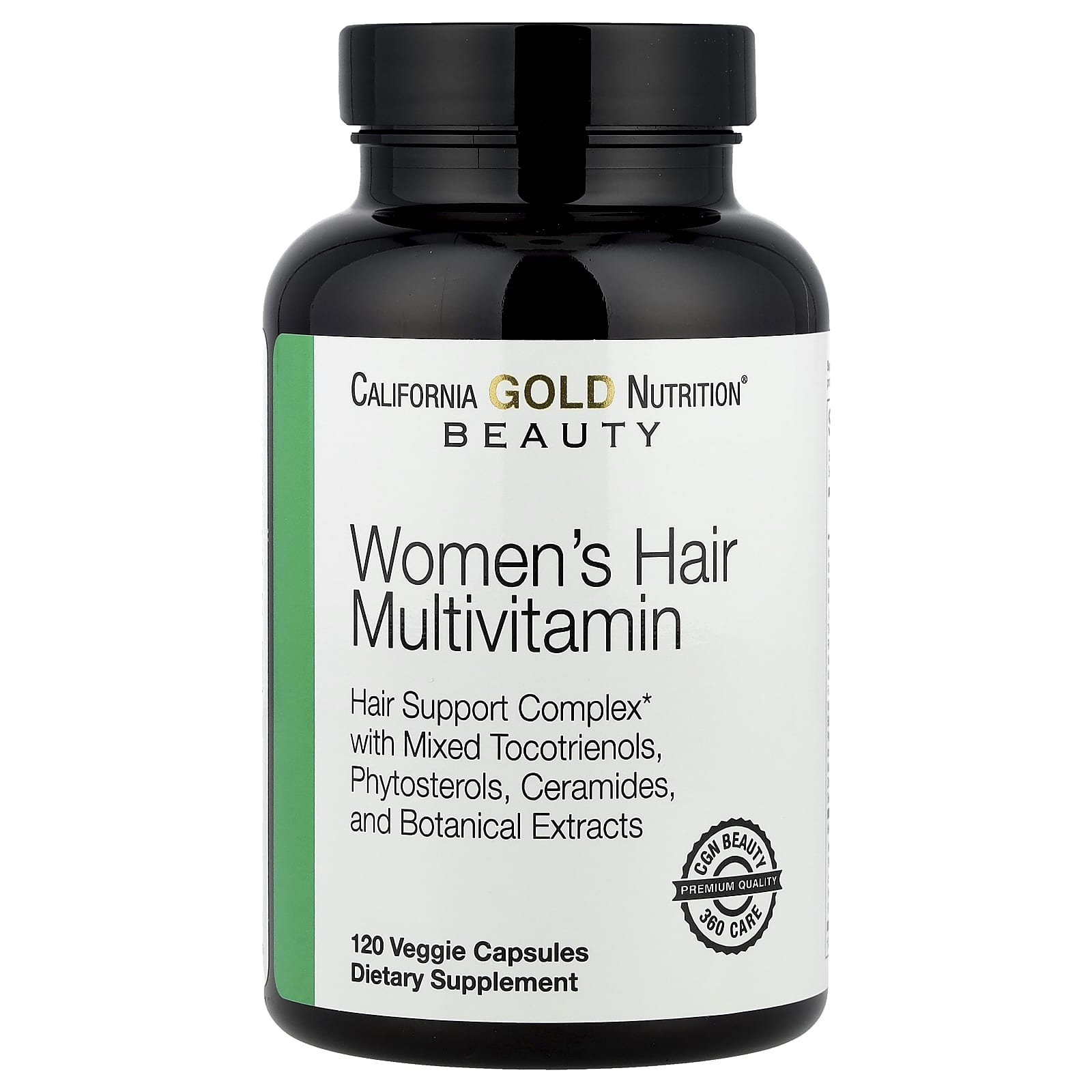 California Gold Nutrition Beauty, Women's Hair Multivitamin – 120 gélules végétales — Tunisie
