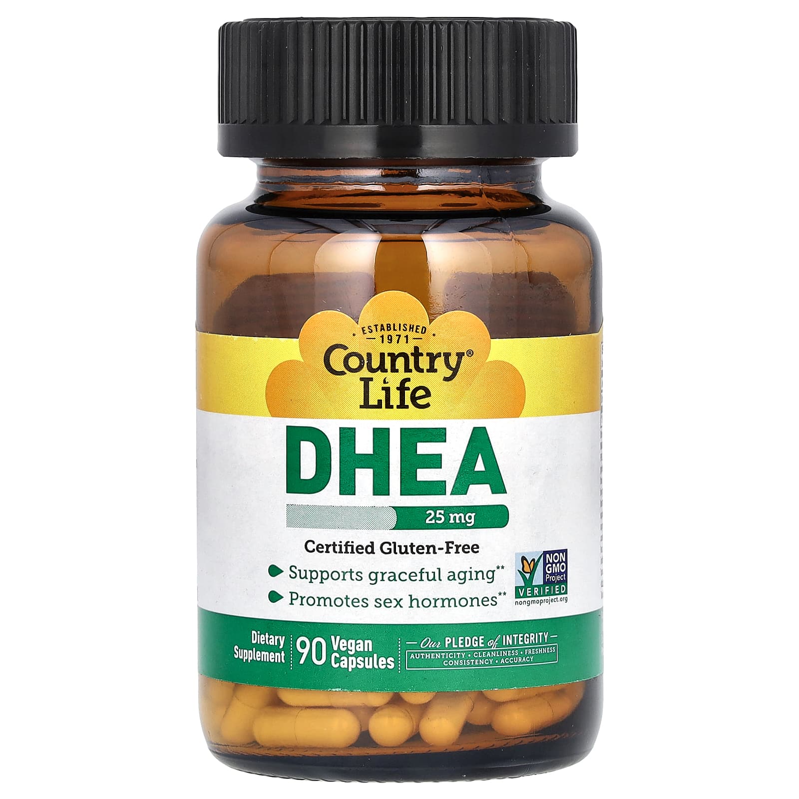 Country Life DHEA – 90 gélules véganes — Tunisie