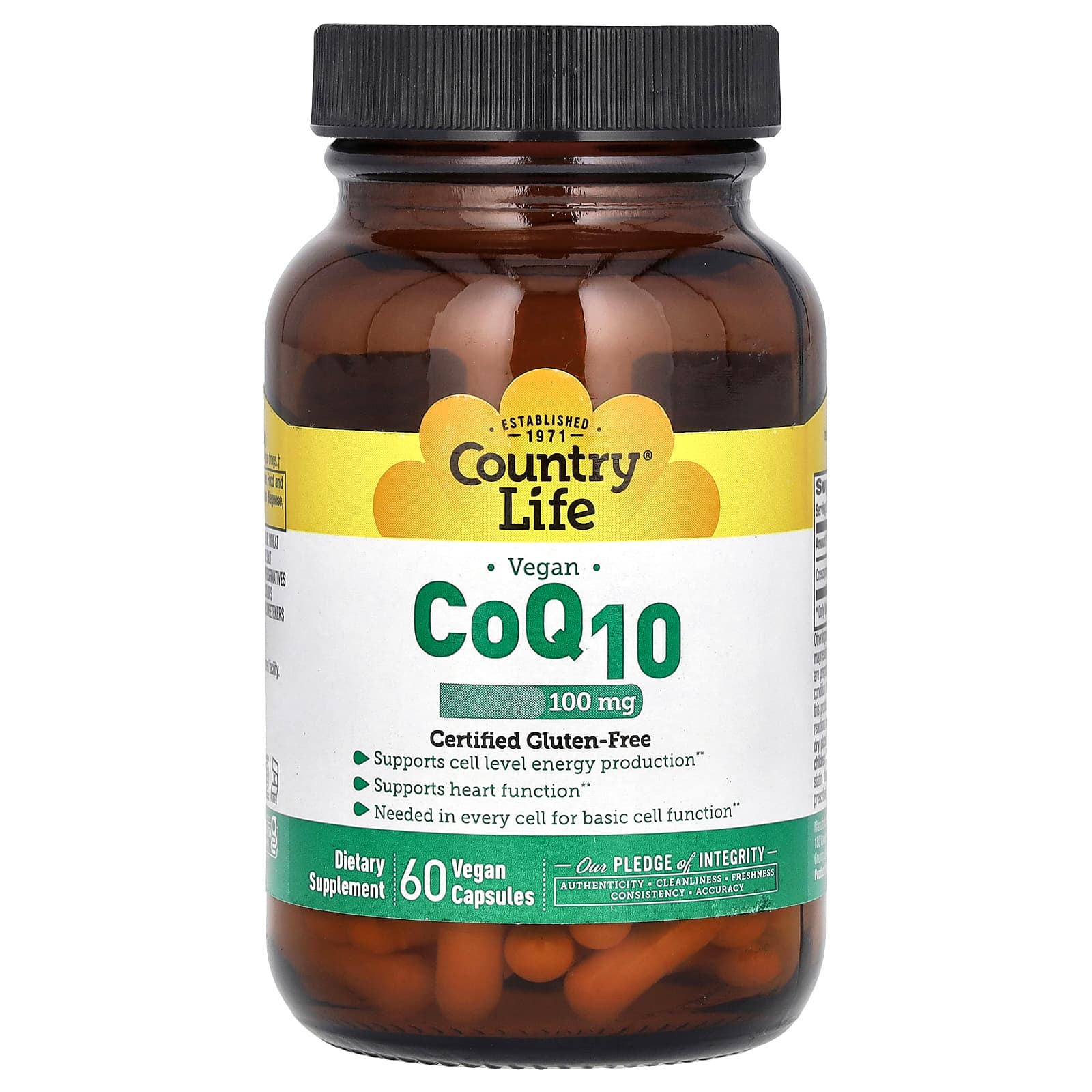 Country Life Vegan CoQ10 – 60 gélules véganes — Tunisie