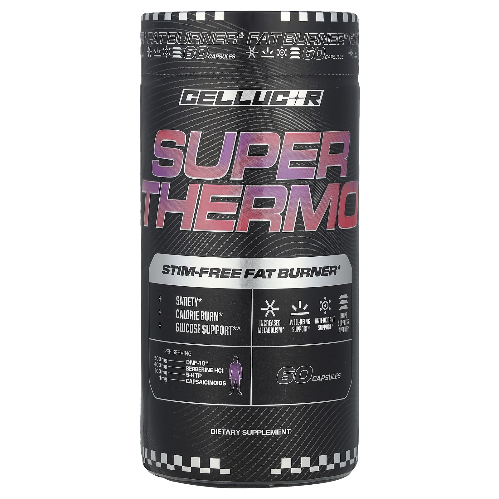 C4 / Cellucor Super Thermo Stim-Free Fat Burner – 60 gélules — Tunisie