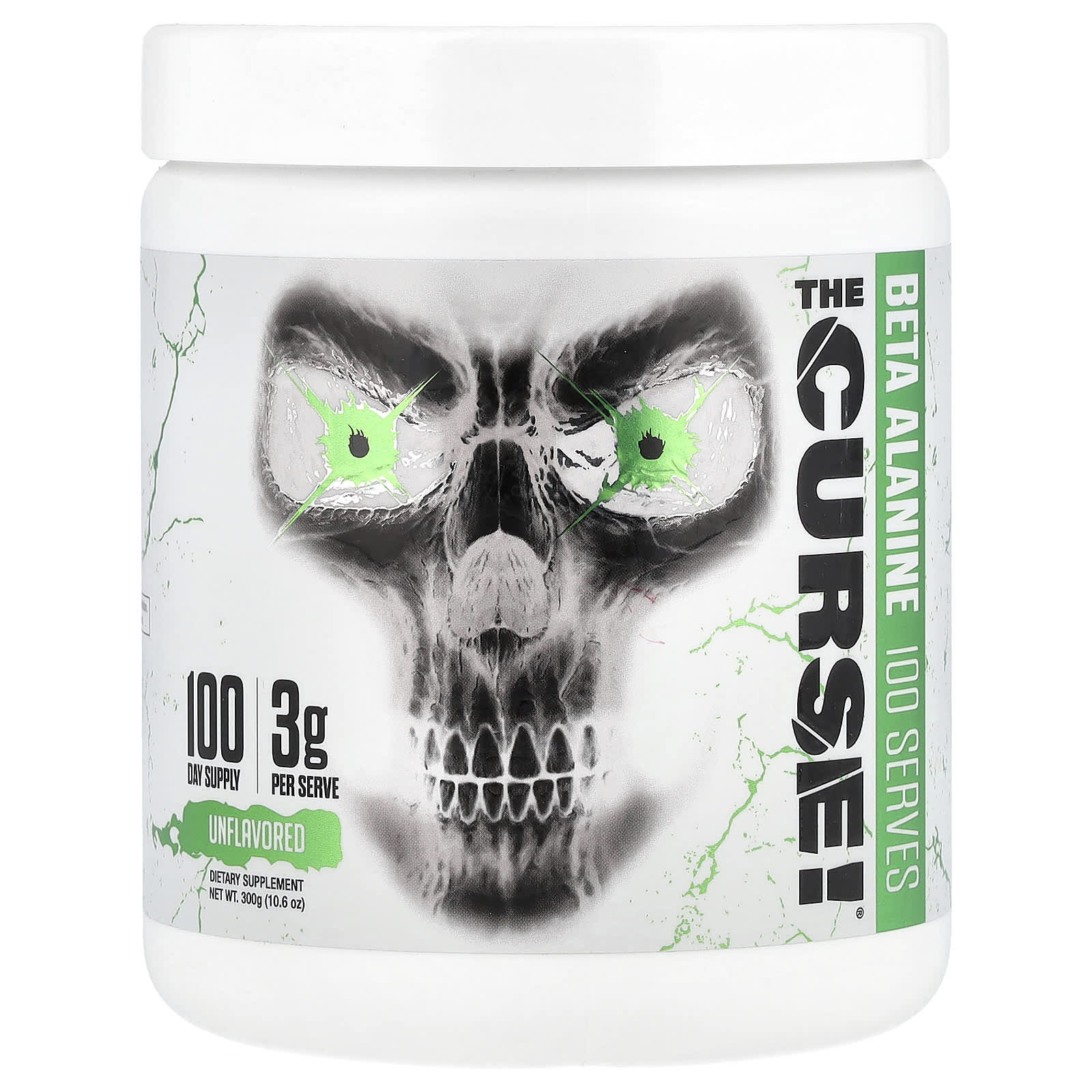 JNX Sports The Curse!, Beta Alanine – Sans arôme – 300 g — Tunisie