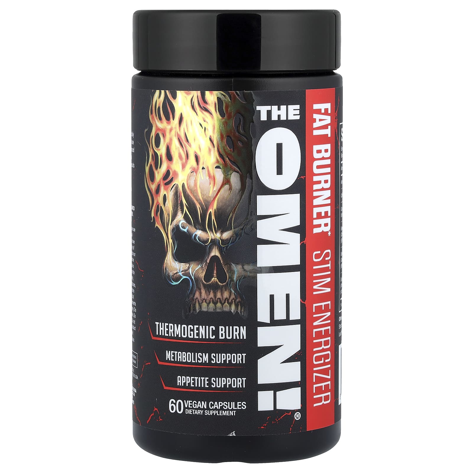 JNX Sports The Omen!, Fat Burner – 60 gélules véganes — Tunisie