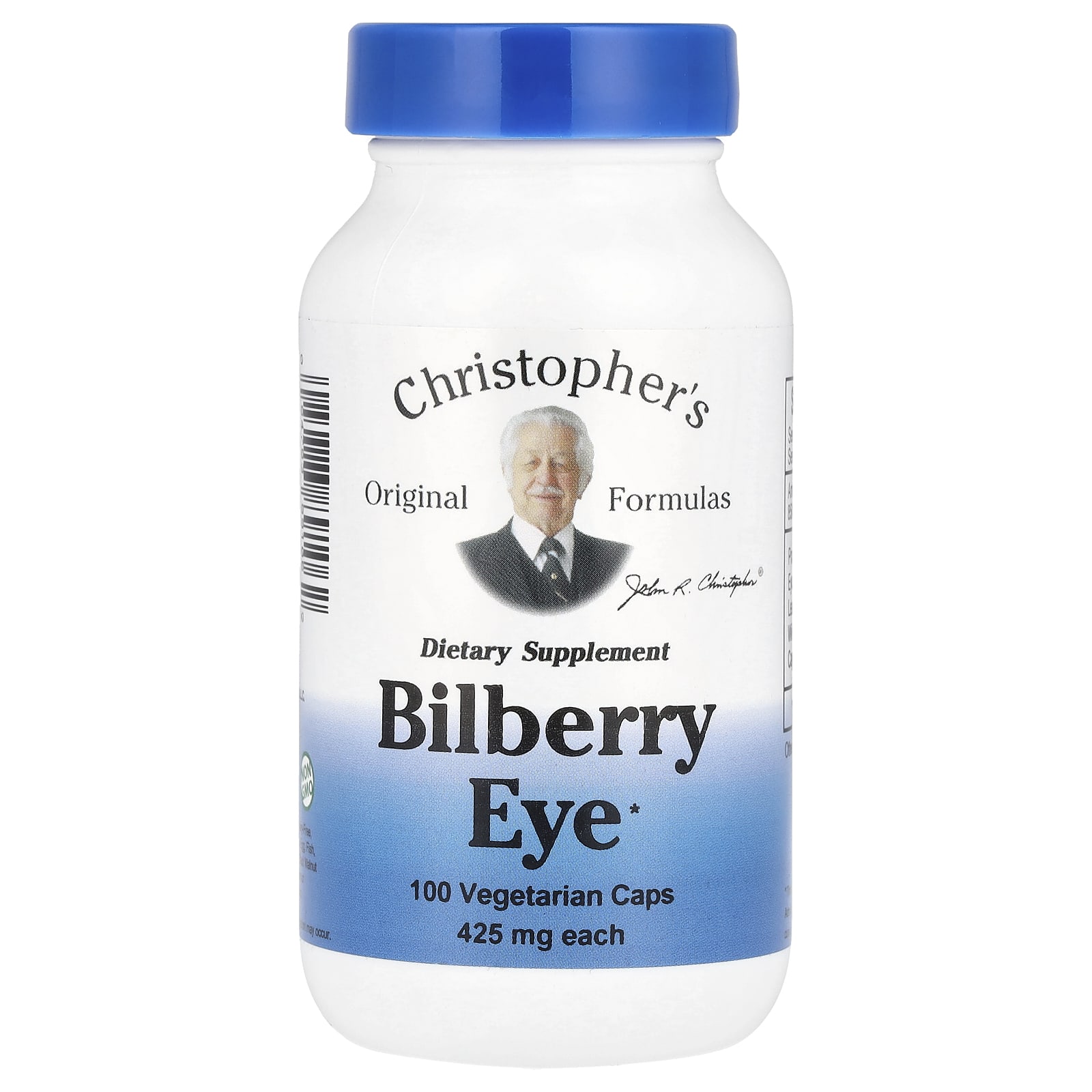 Christopher's Original Formulas Bilberry Eye, 100 Vegetarian Caps – Bilberry Eye — Tunisie