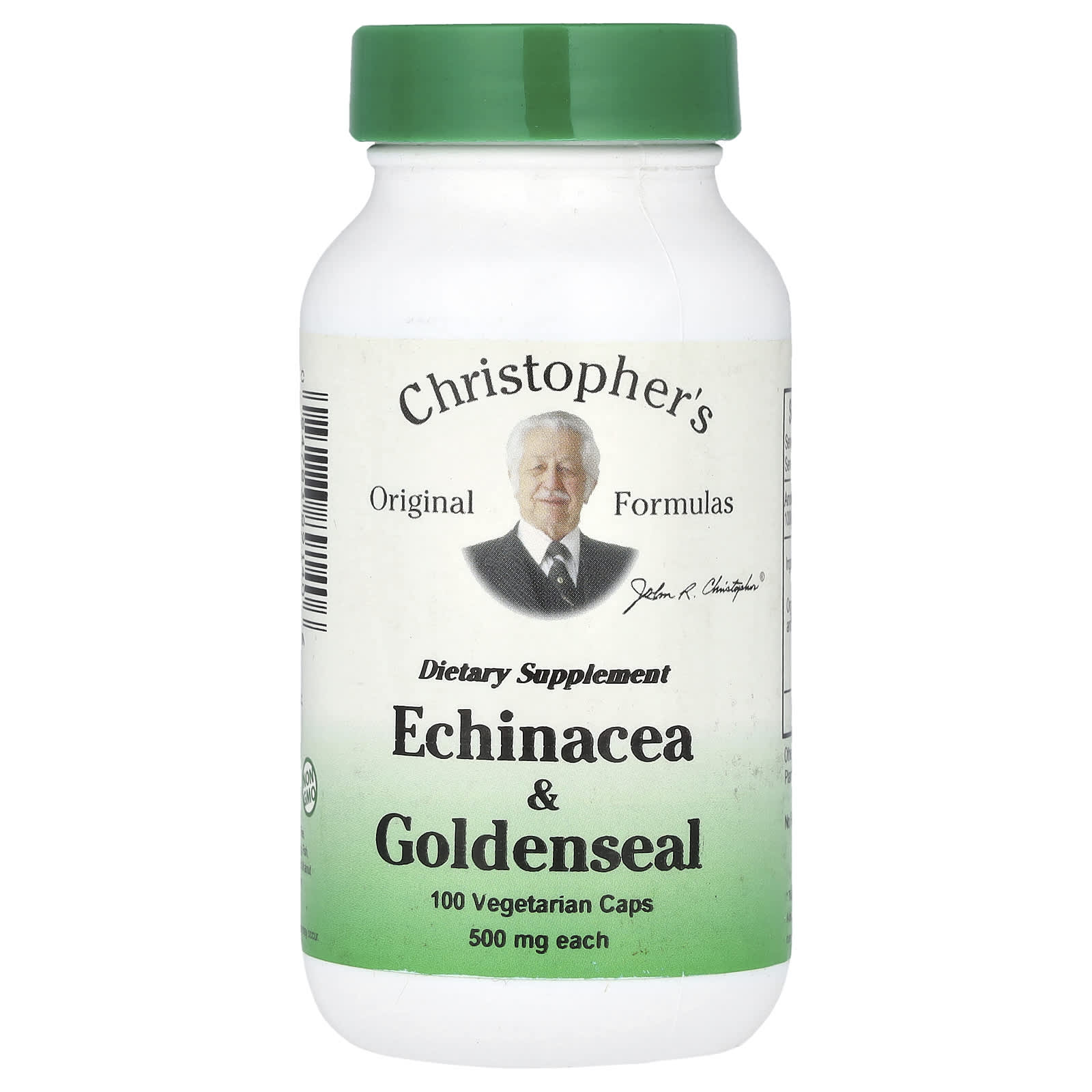 Christopher's Original Formulas Echinacea & Goldenseal, 100 Vegetarian Caps — Tunisie