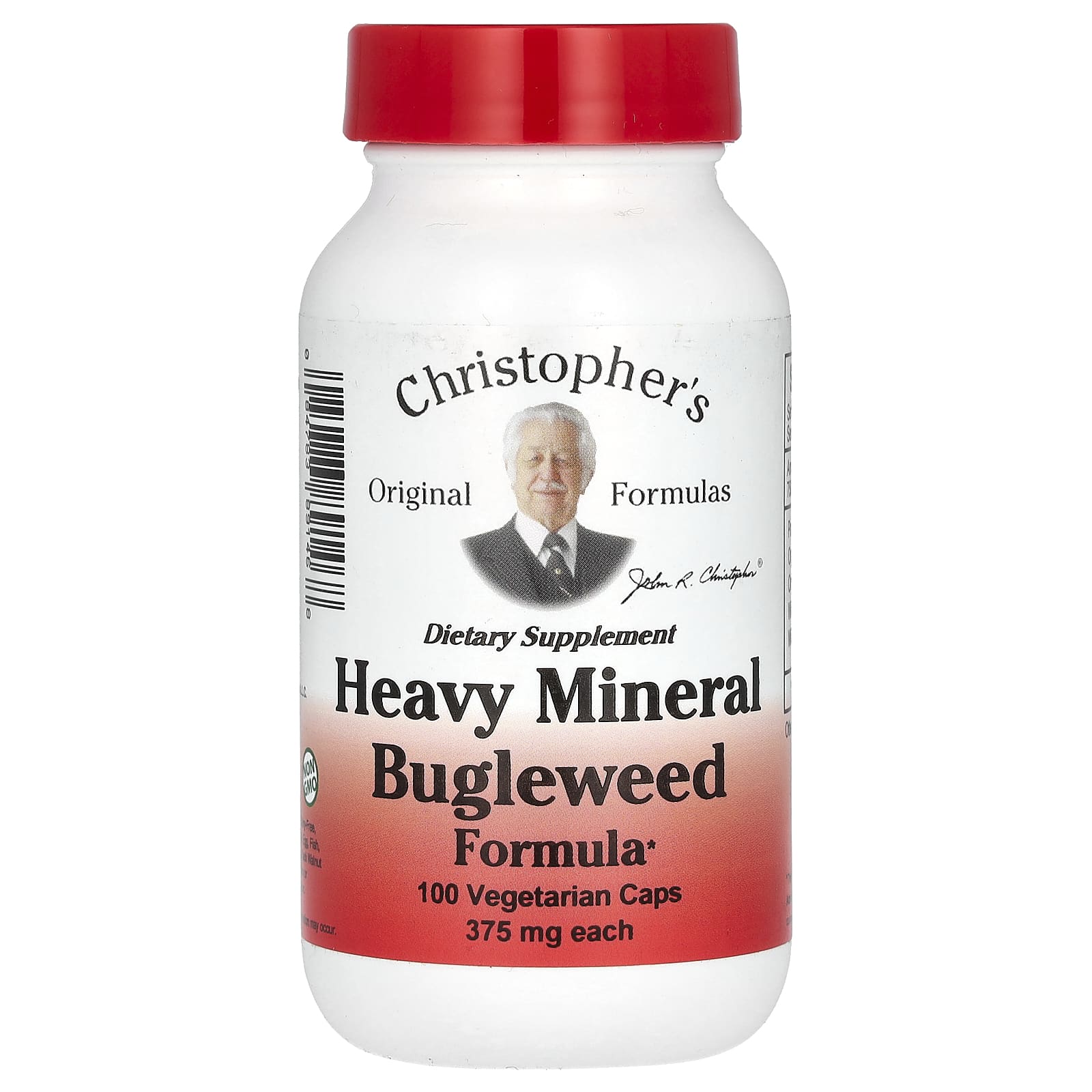 Christopher's Original Formulas Heavy Mineral Bugleweed Formula, 100 Vegetarian Caps — Tunisie