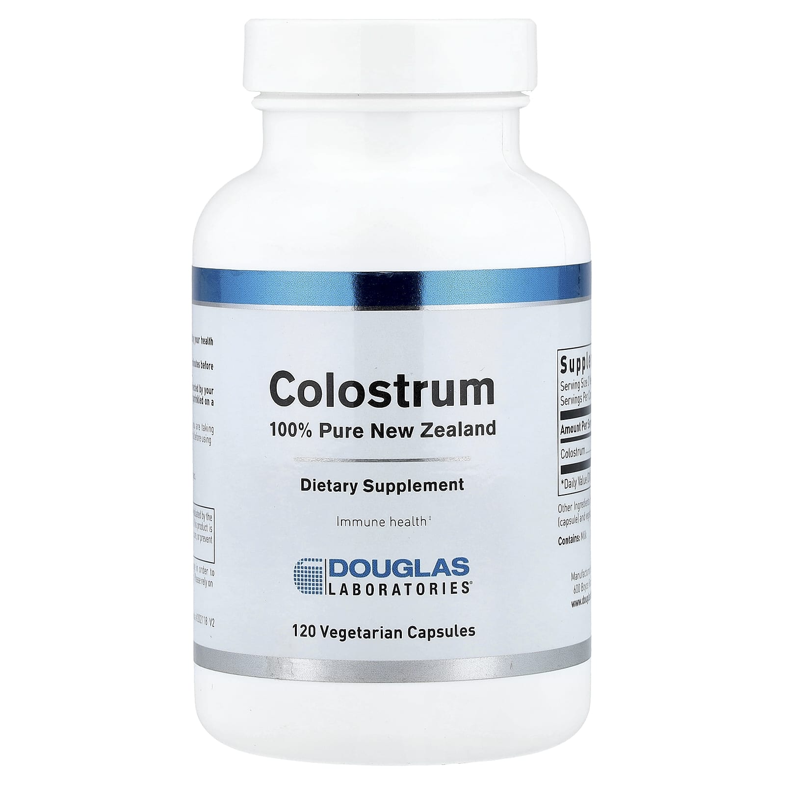 Douglas Laboratories Colostrum – 120 gélules végétales — Tunisie