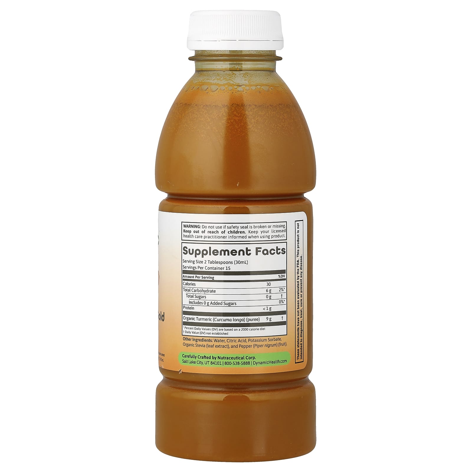 Dynamic Health Turmeric Gold – 473 ml — photo 2 sur 2