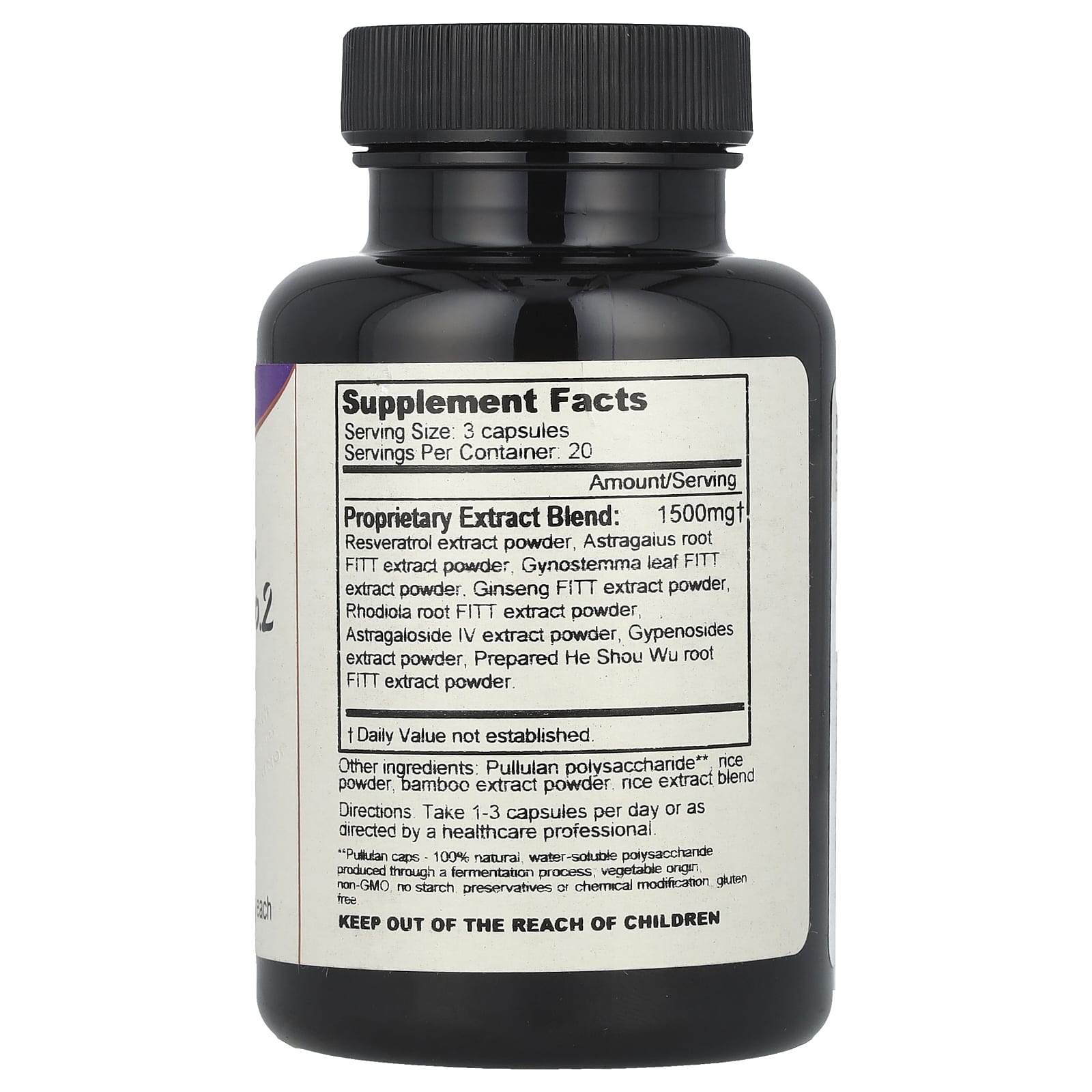 Dragon Herbs Super Pill No. 2 – 60 gélules végétales — photo 2 sur 2