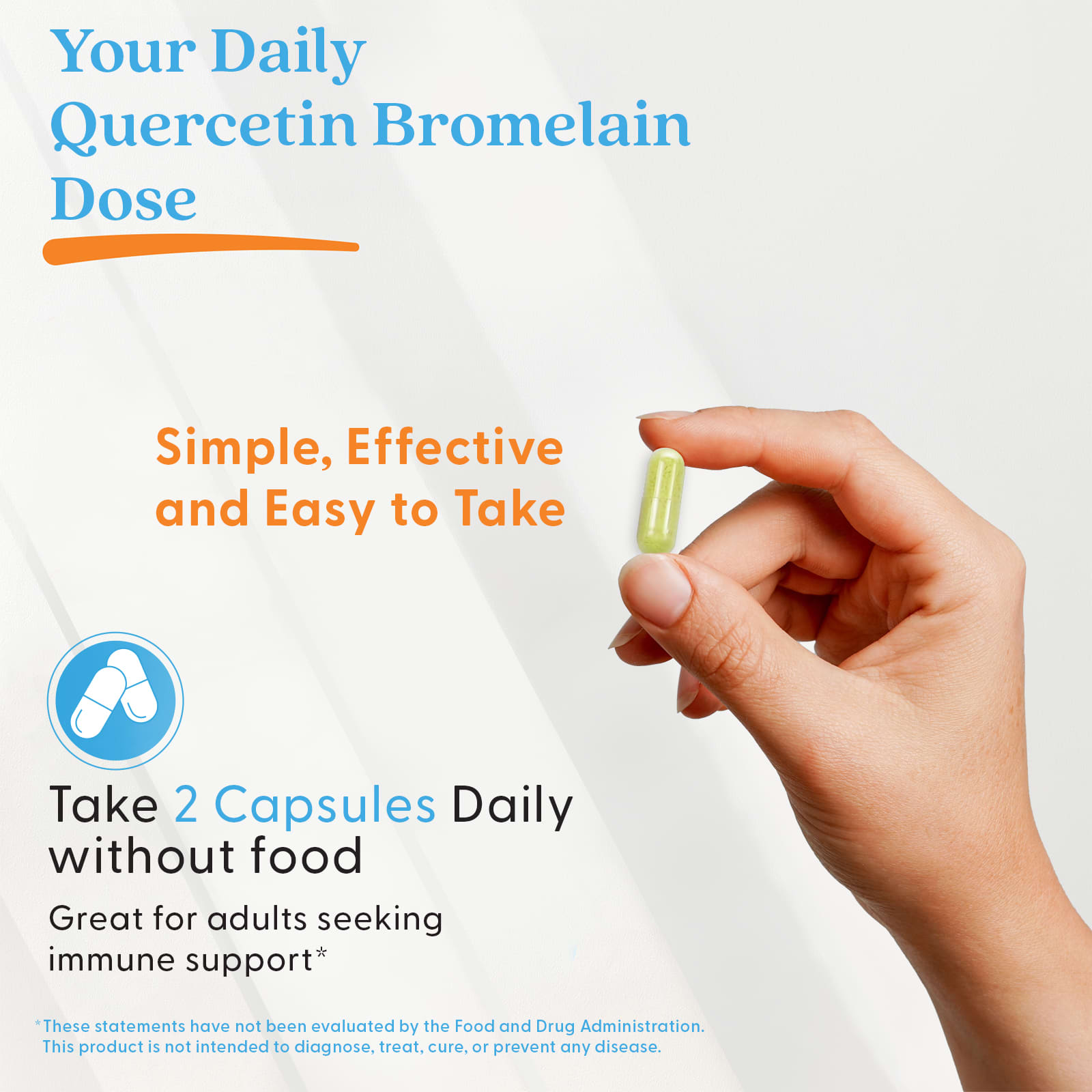 Doctor's Best Quercetin Bromelain – 180 gélules végétales — étiquette 5