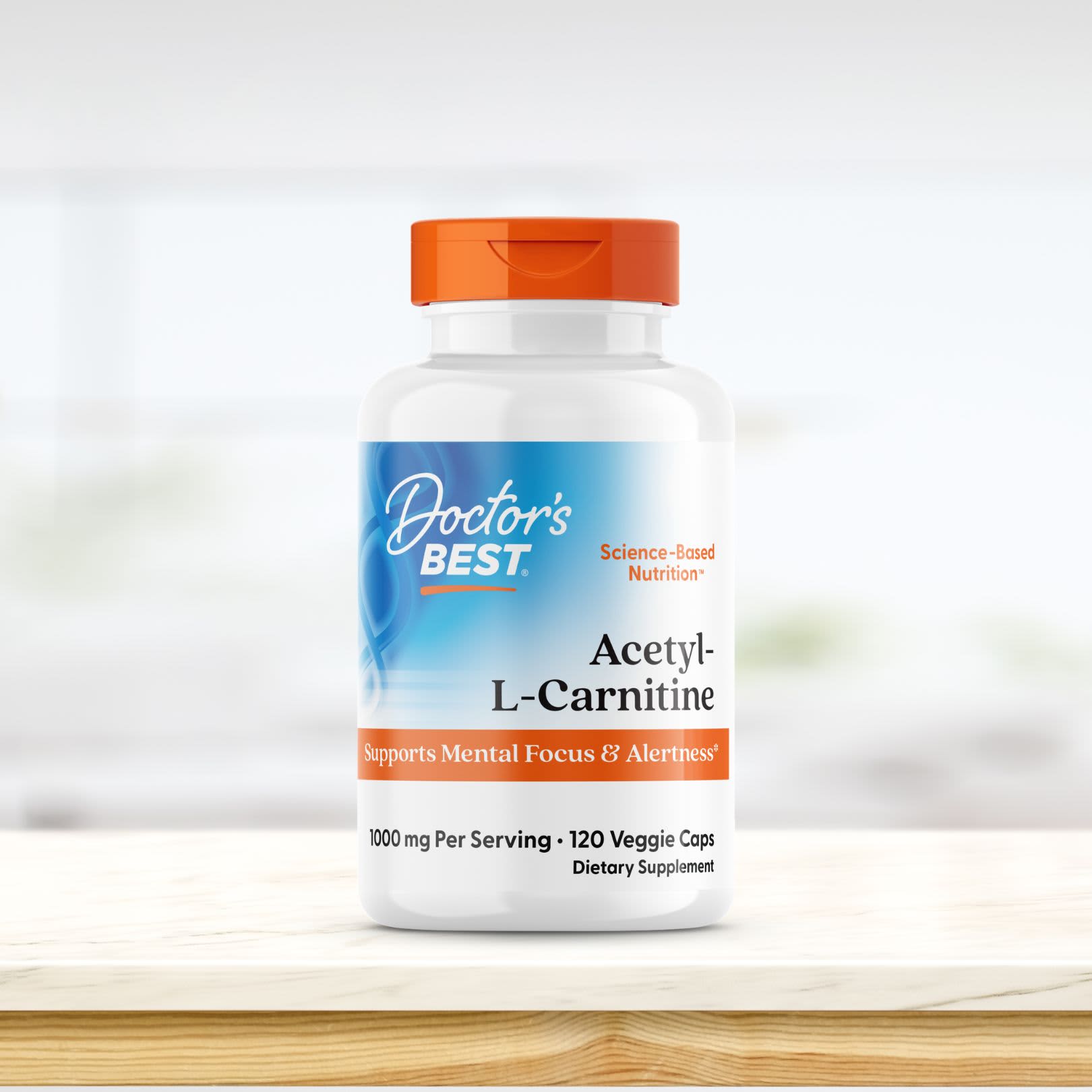 Doctor's Best Acetyl-L-Carnitine – 120 gélules végétales — étiquette 7