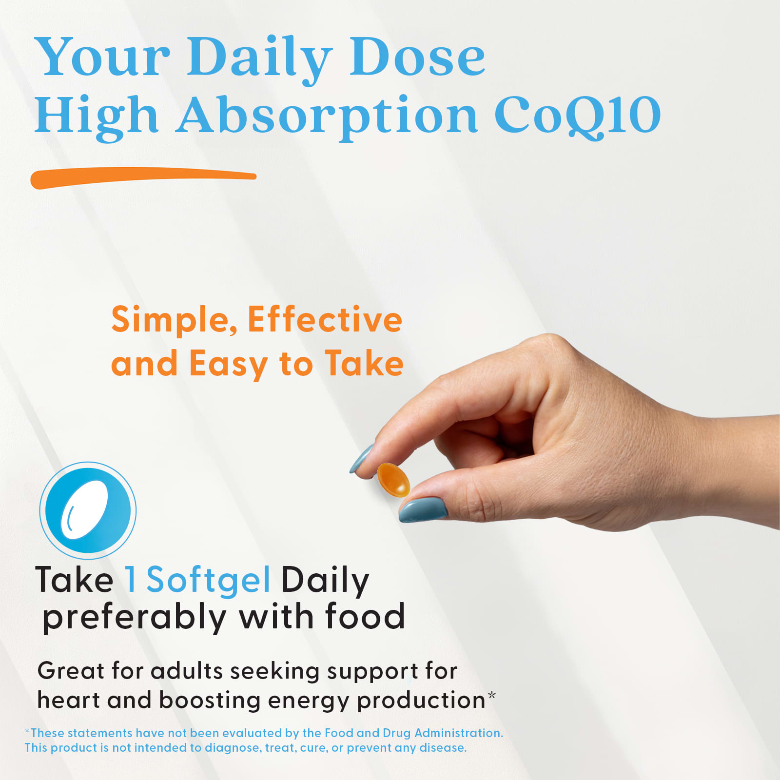 Doctor's Best High Absorption CoQ10 – 120 capsules molles — étiquette 6