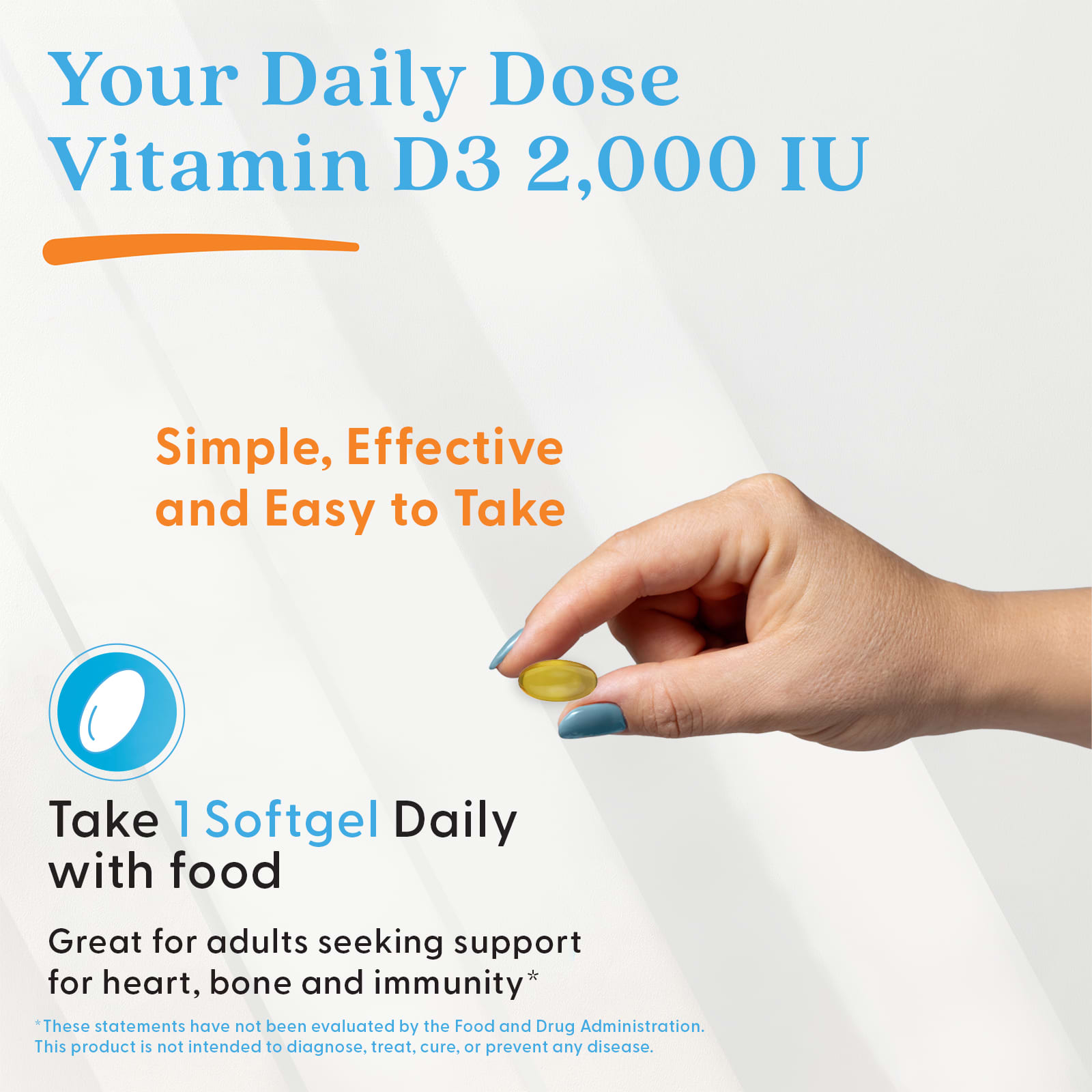 Doctor's Best Vitamin D3 – 50 µg – 180 capsules molles — étiquette 5