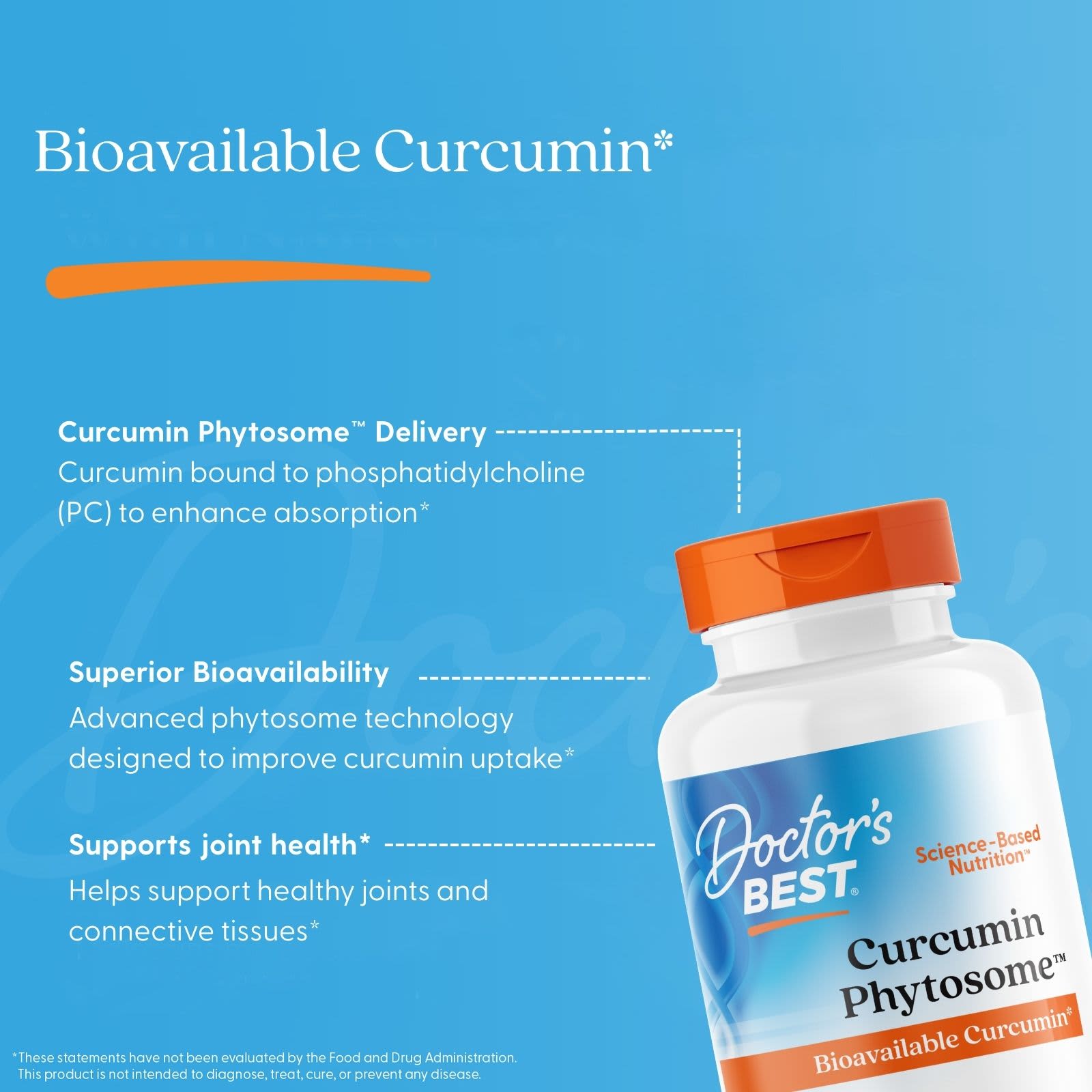 Doctor's Best Curcumin Phytosome – 60 gélules végétales — étiquette 3