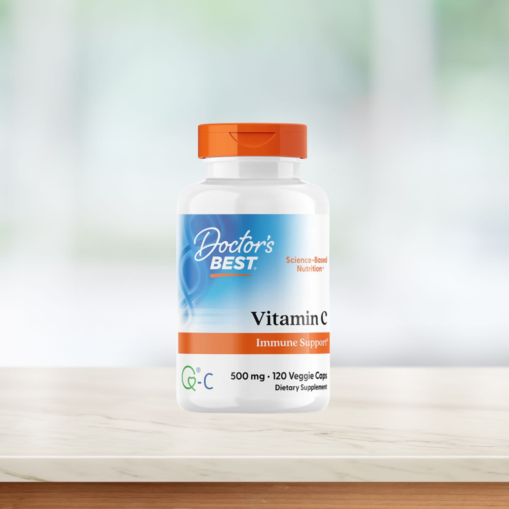 Doctor's Best Vitamin C – 500 mg – 120 gélules végétales — étiquette 7