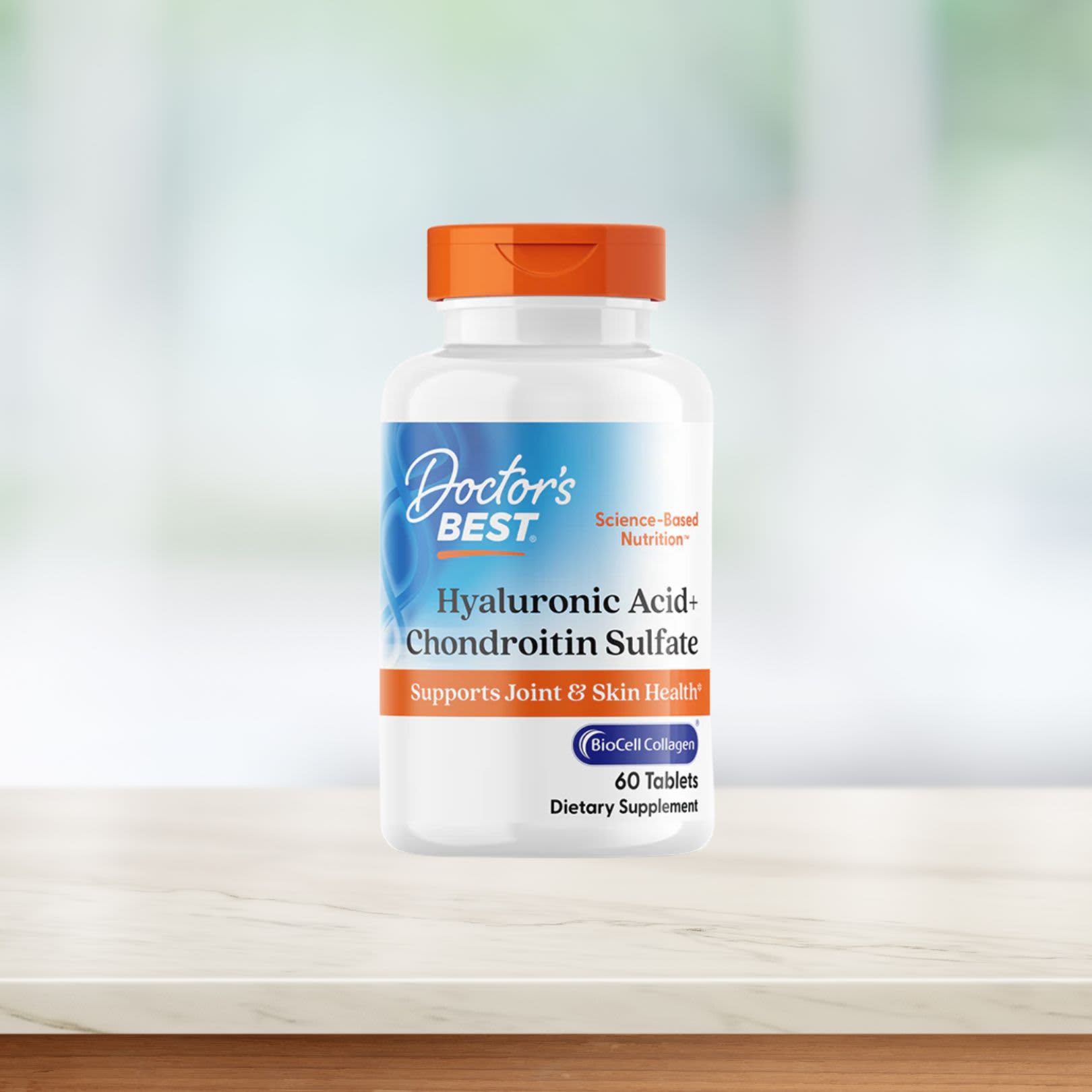 Doctor's Best Hyaluronic Acid + Chondroitin Sulfate – 60 comprimés — étiquette 7