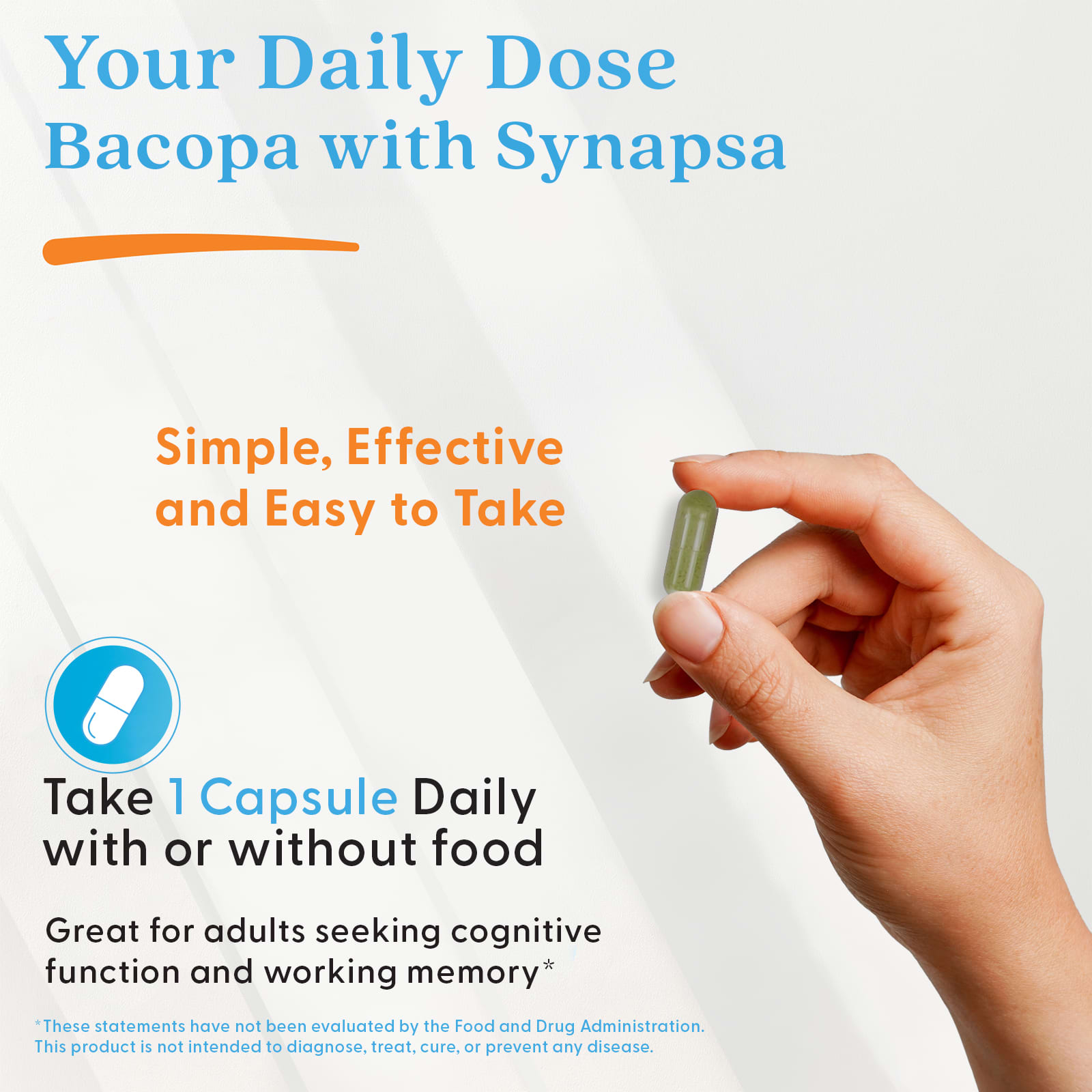 Doctor's Best Bacopa – 60 gélules végétales — étiquette 5