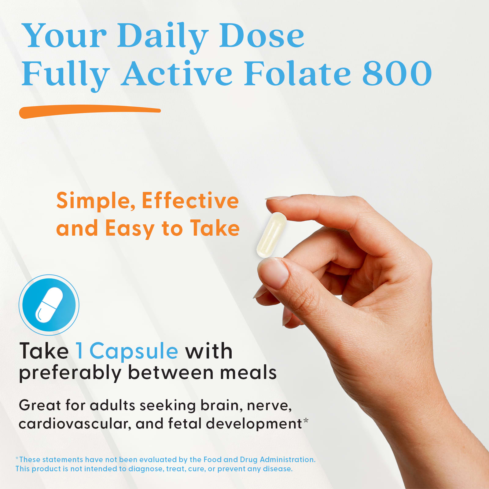 Doctor's Best Fully Active Folate 800 – 60 gélules végétales — étiquette 5