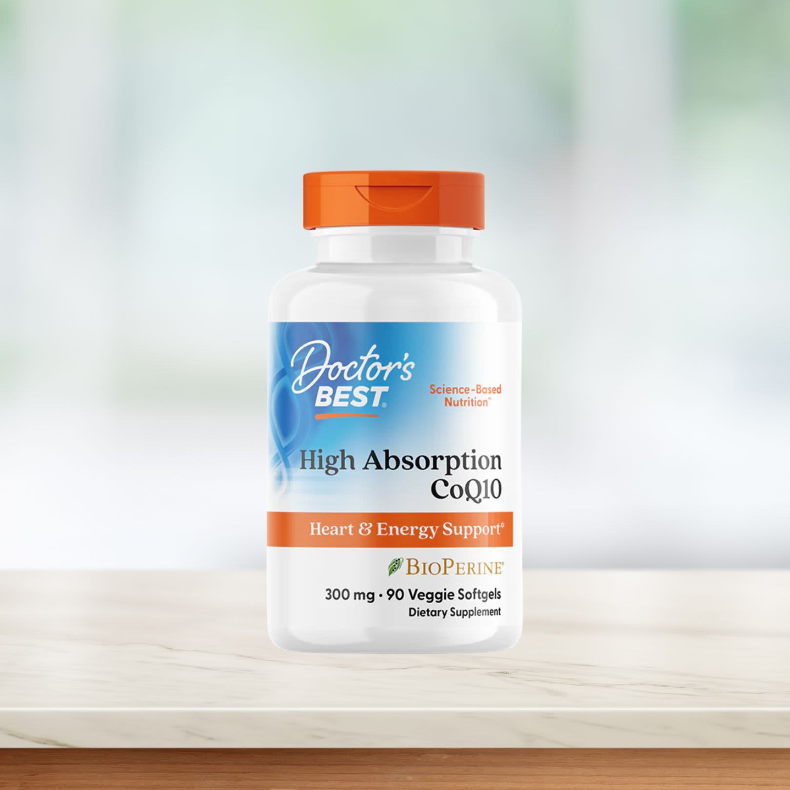 Doctor's Best High Absorption CoQ10 – 300 mg — étiquette 7
