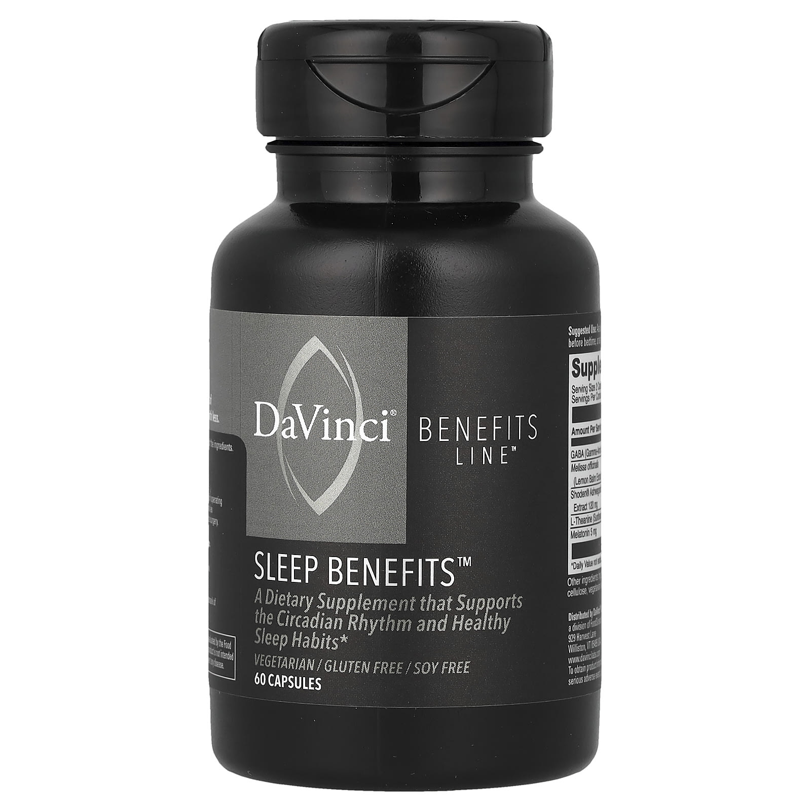 DaVinci Laboratories Sleep Benefits – 60 gélules — Tunisie