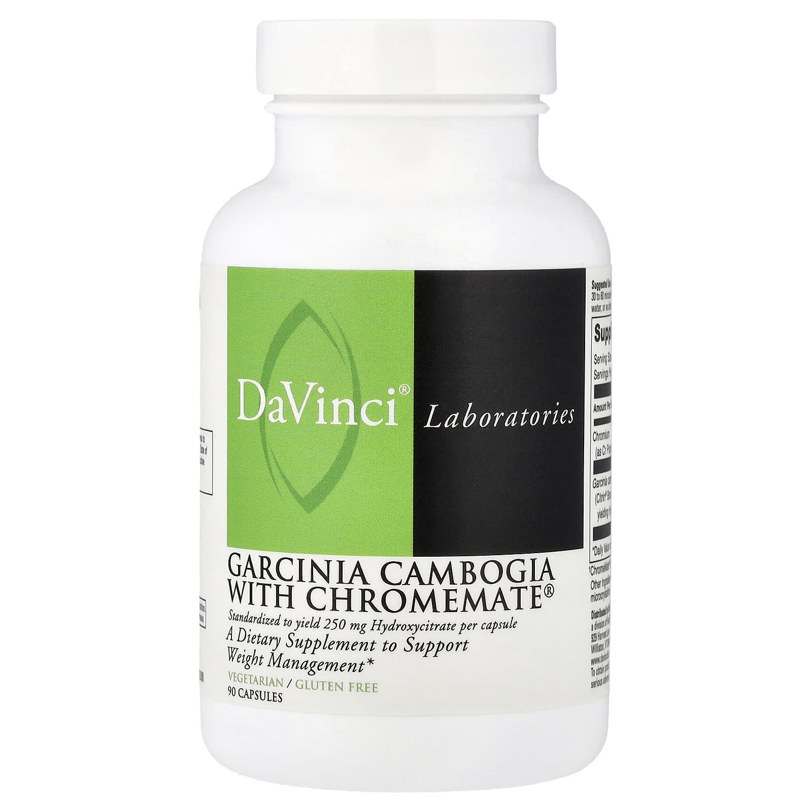 DaVinci Laboratories Garcinia Cambogia With Chromemate – 90 gélules — Tunisie