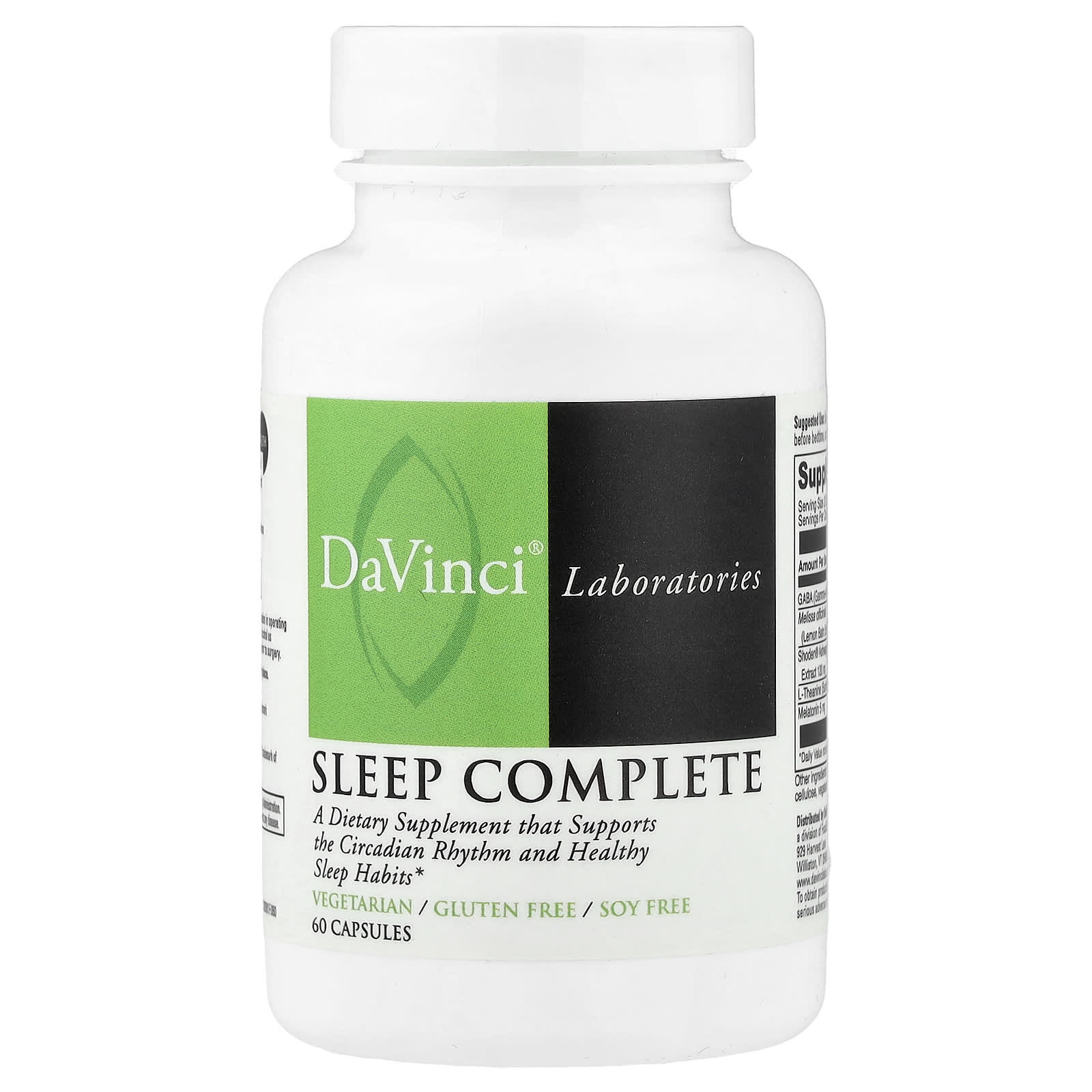 DaVinci Laboratories Sleep Complete – 60 gélules — Tunisie