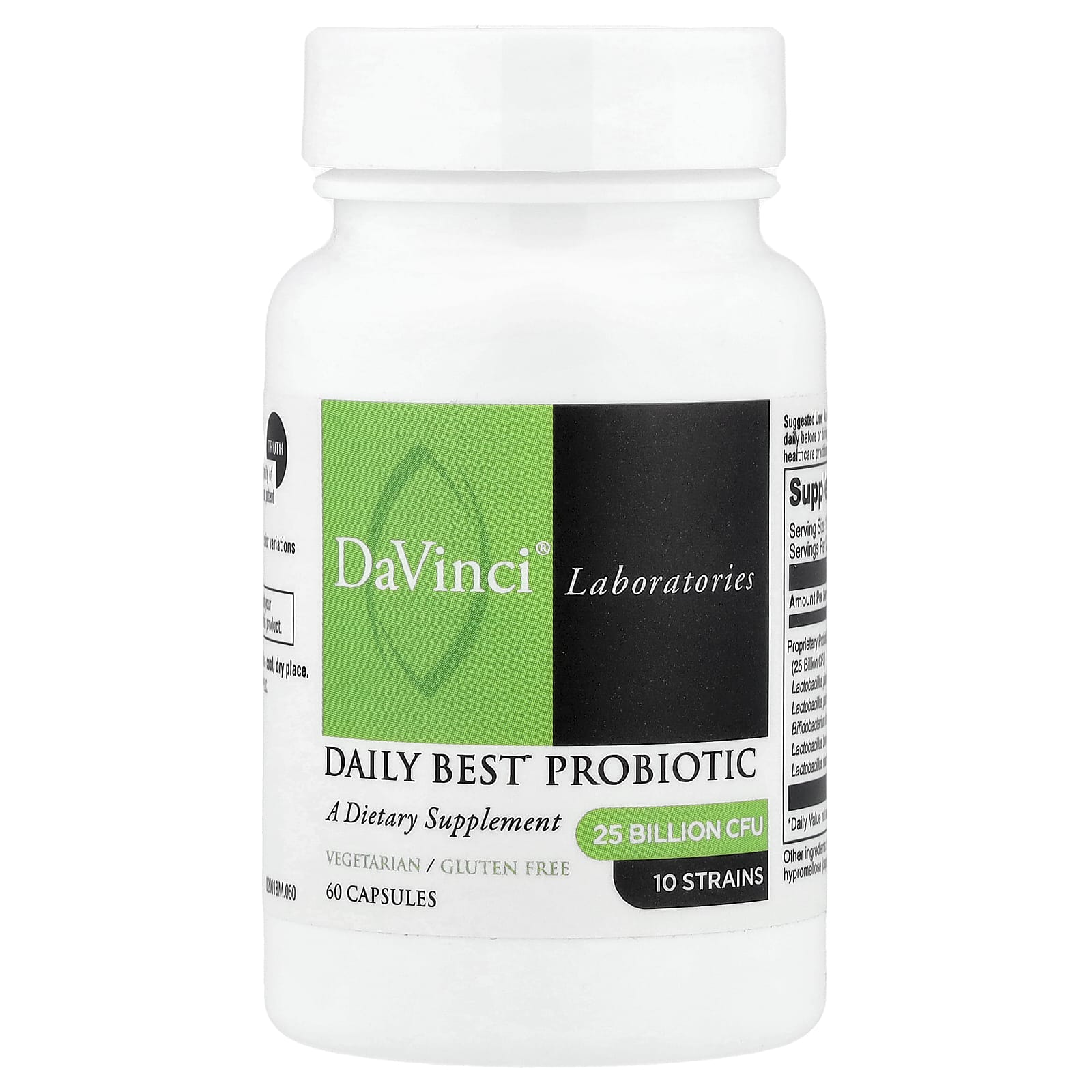 DaVinci Laboratories Daily Best Probiotic – 60 gélules — Tunisie