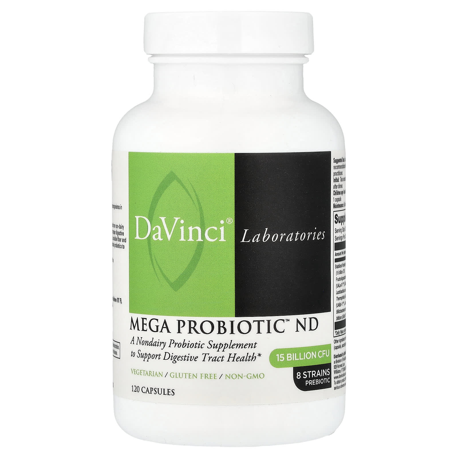 DaVinci Laboratories Mega Probiotic ND – 120 gélules — Tunisie