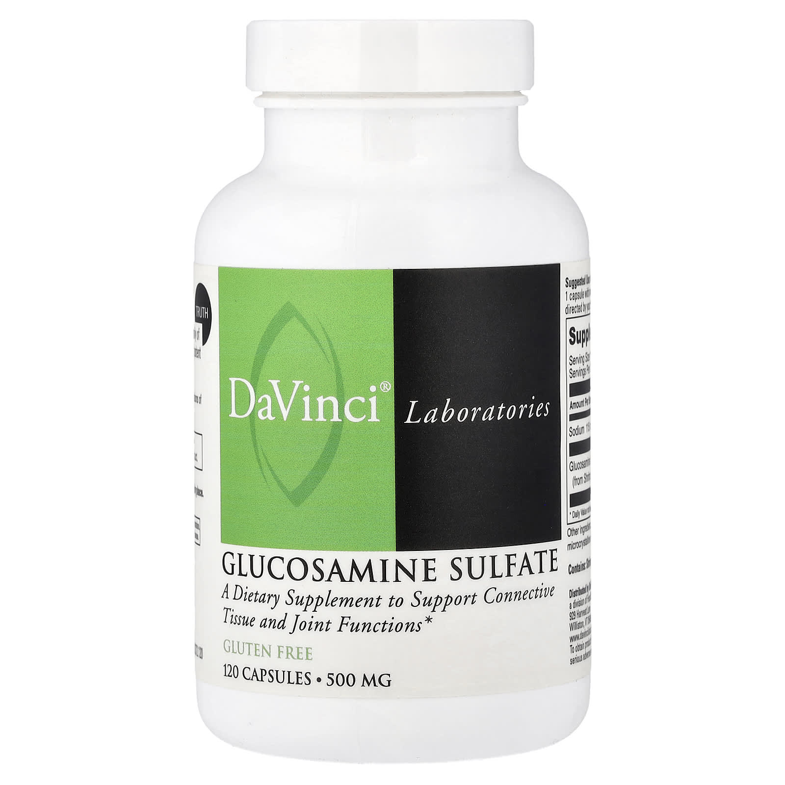 DaVinci Laboratories Glucosamine Sulfate – 120 gélules — Tunisie