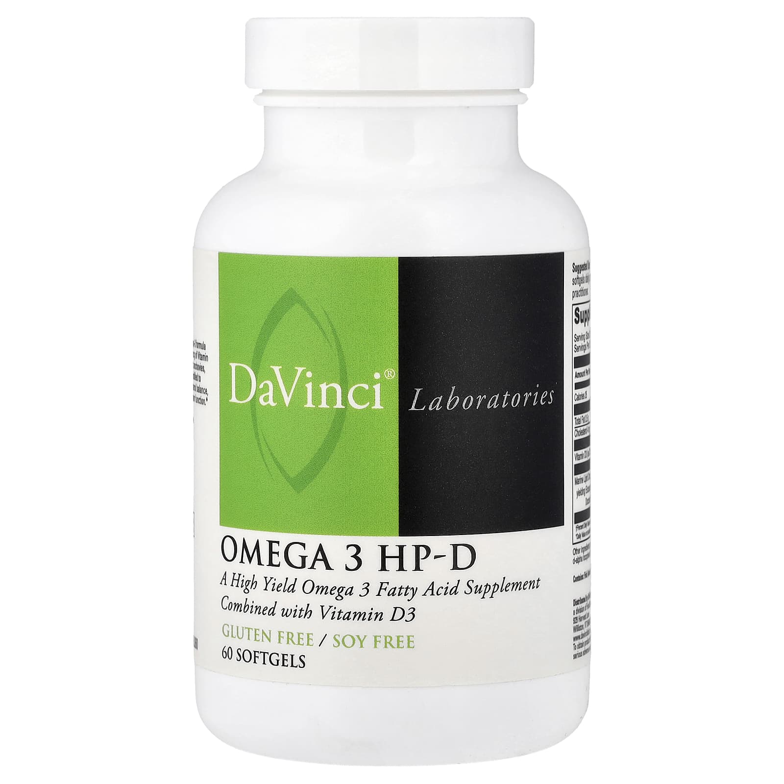 DaVinci Laboratories Omega 3 HP-D – 60 capsules molles — Tunisie