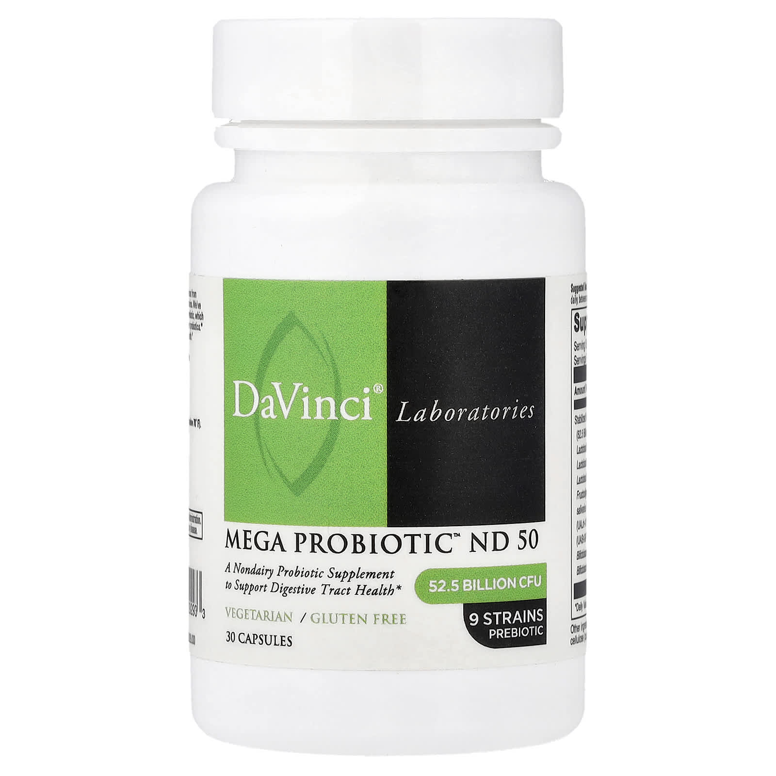 DaVinci Laboratories Mega Probiotic ND 50 – 30 gélules — Tunisie