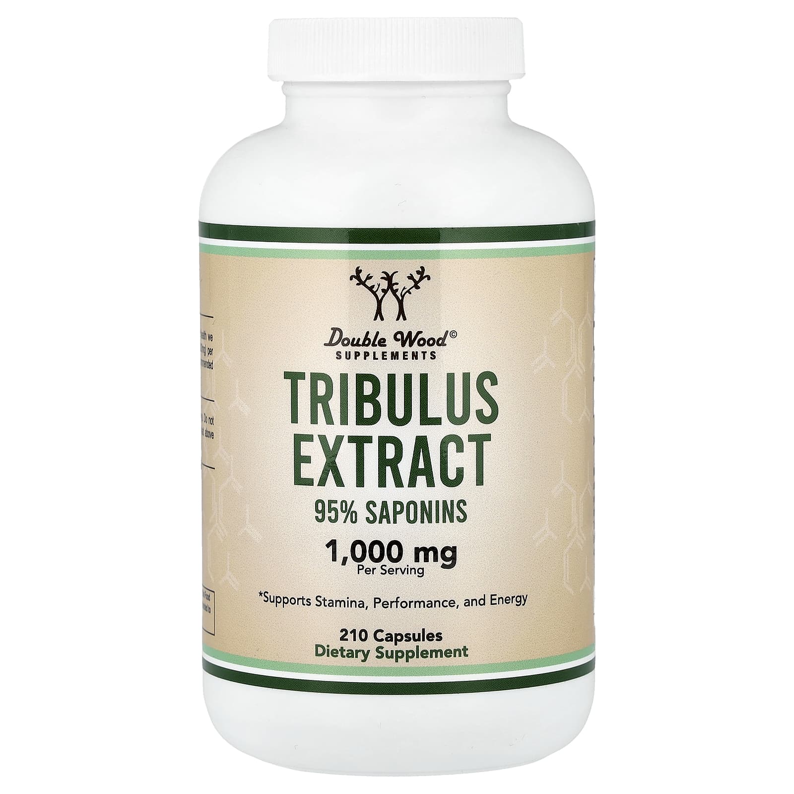 Double Wood Supplements Tribulus Extract – 210 gélules — Tunisie