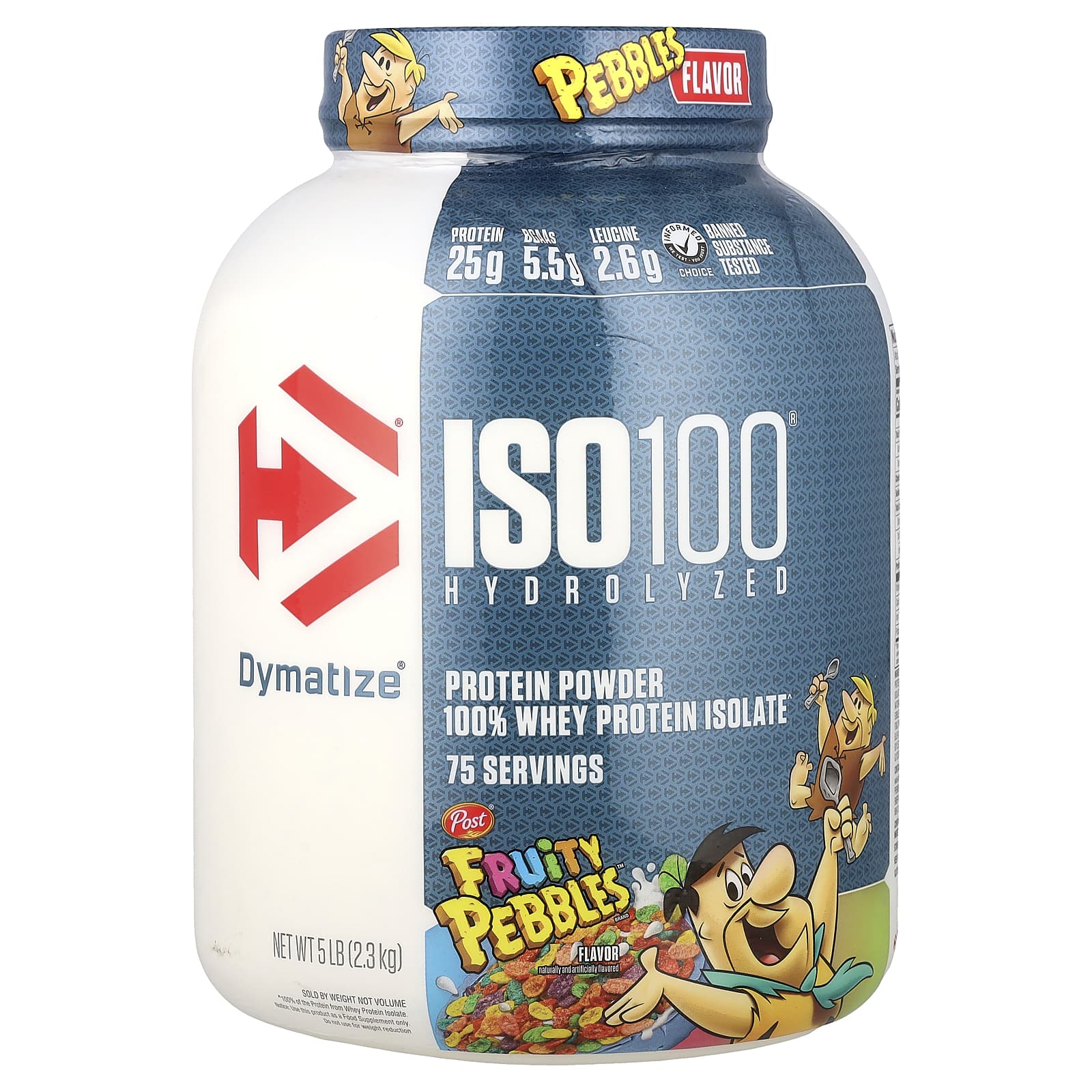 Dymatize ISO100 Hydrolyzed – Fruity Pebbles – 2,3 kg — Tunisie