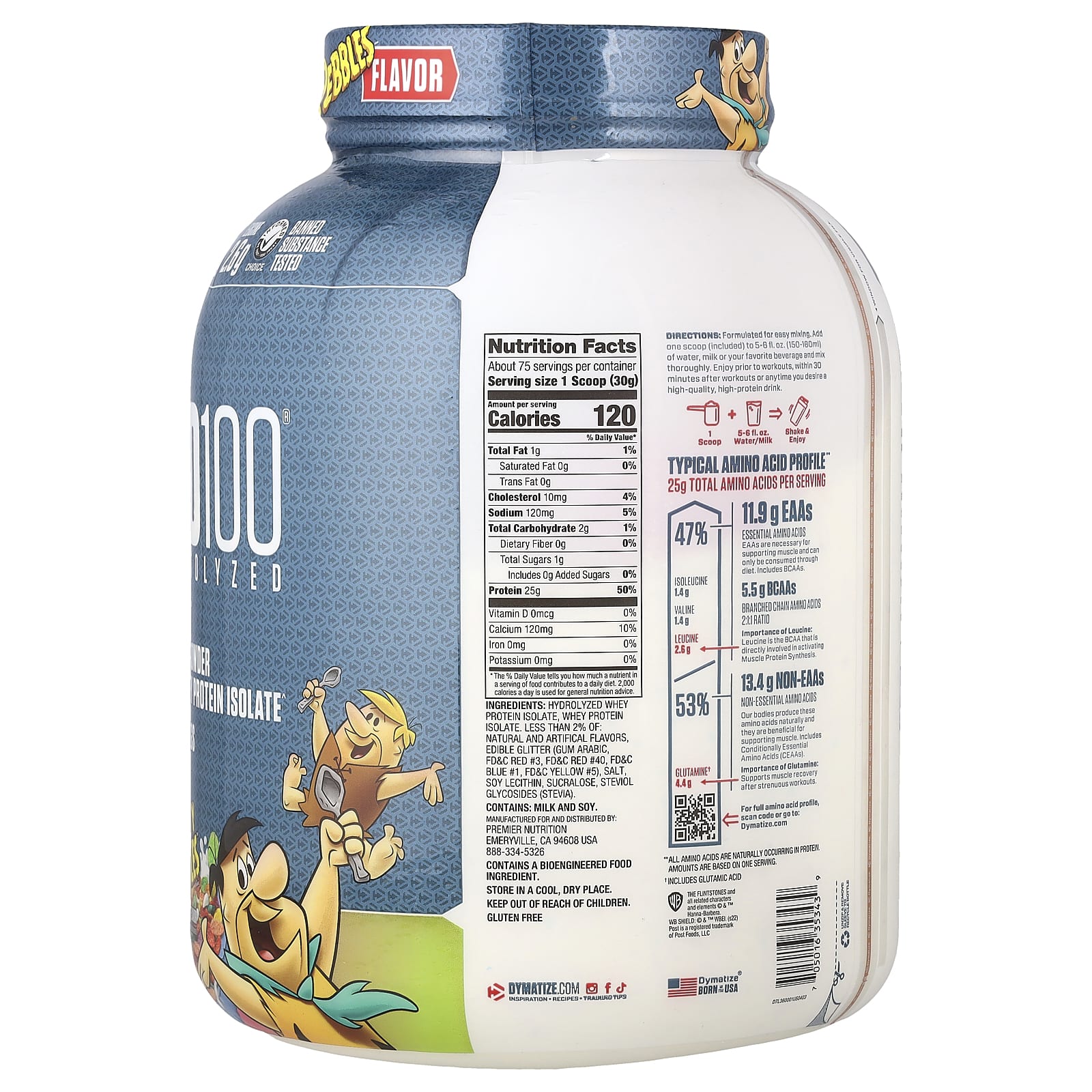 Dymatize ISO100 Hydrolyzed – Fruity Pebbles – 2,3 kg — photo 2 sur 2