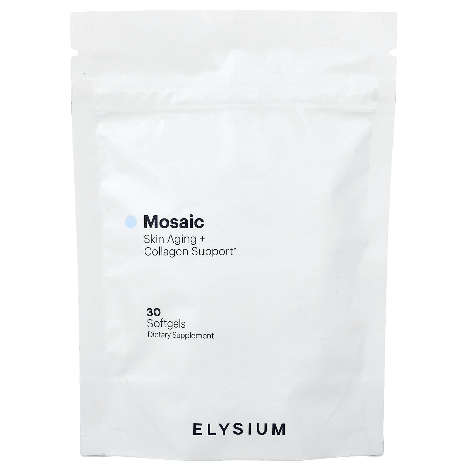 Elysium Mosaic, Skin Aging + Collagen Support – 30 capsules molles — Tunisie
