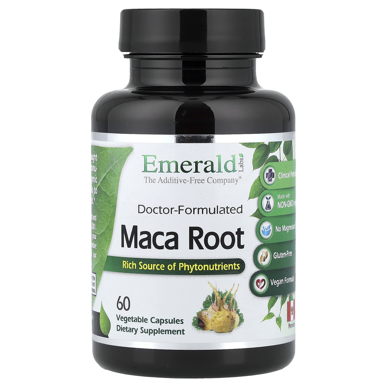 Emerald Laboratories Maca Root, 60 Vegetable Capsules (500 mg per Capsule) — Tunisie